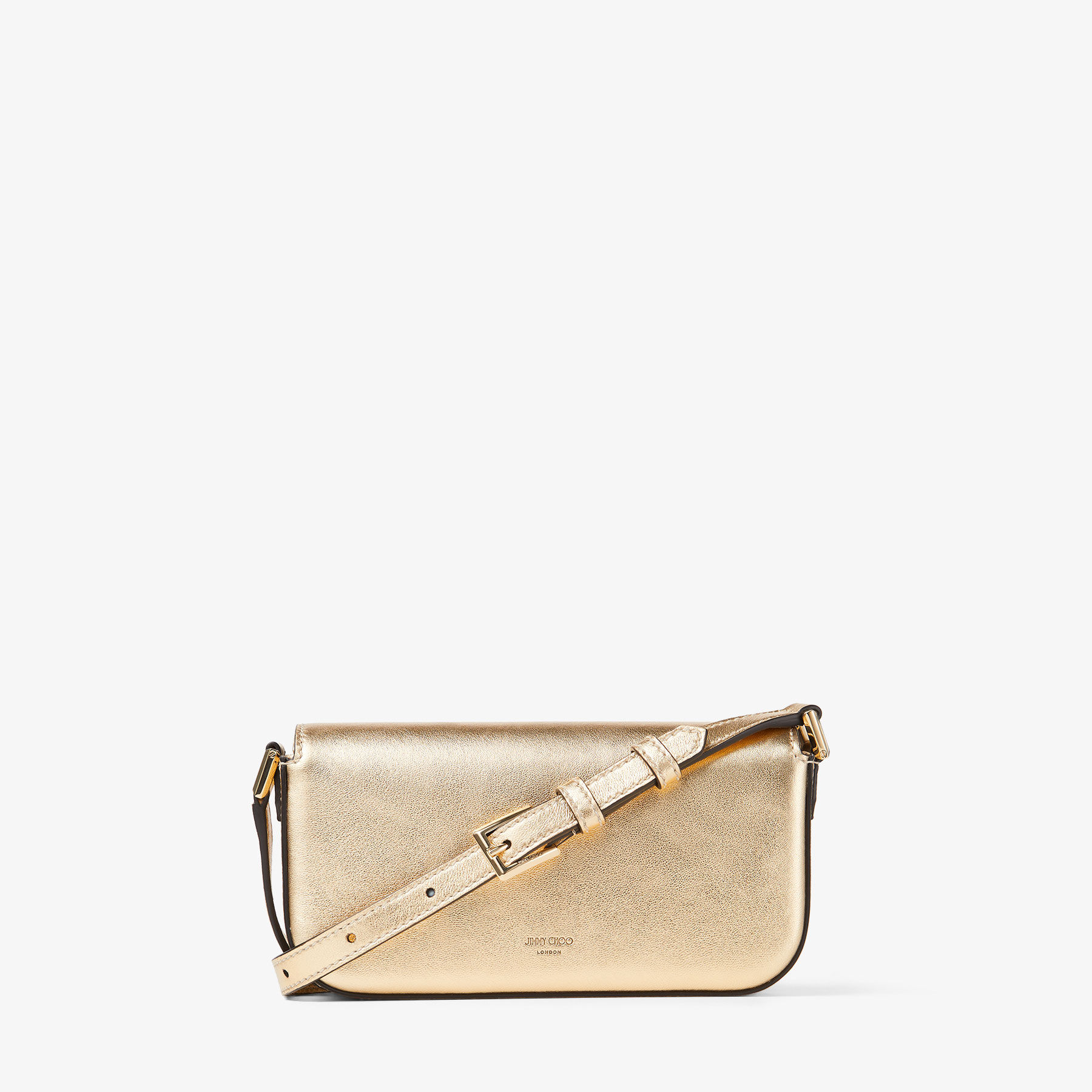 Gold jimmy choo bag hotsell