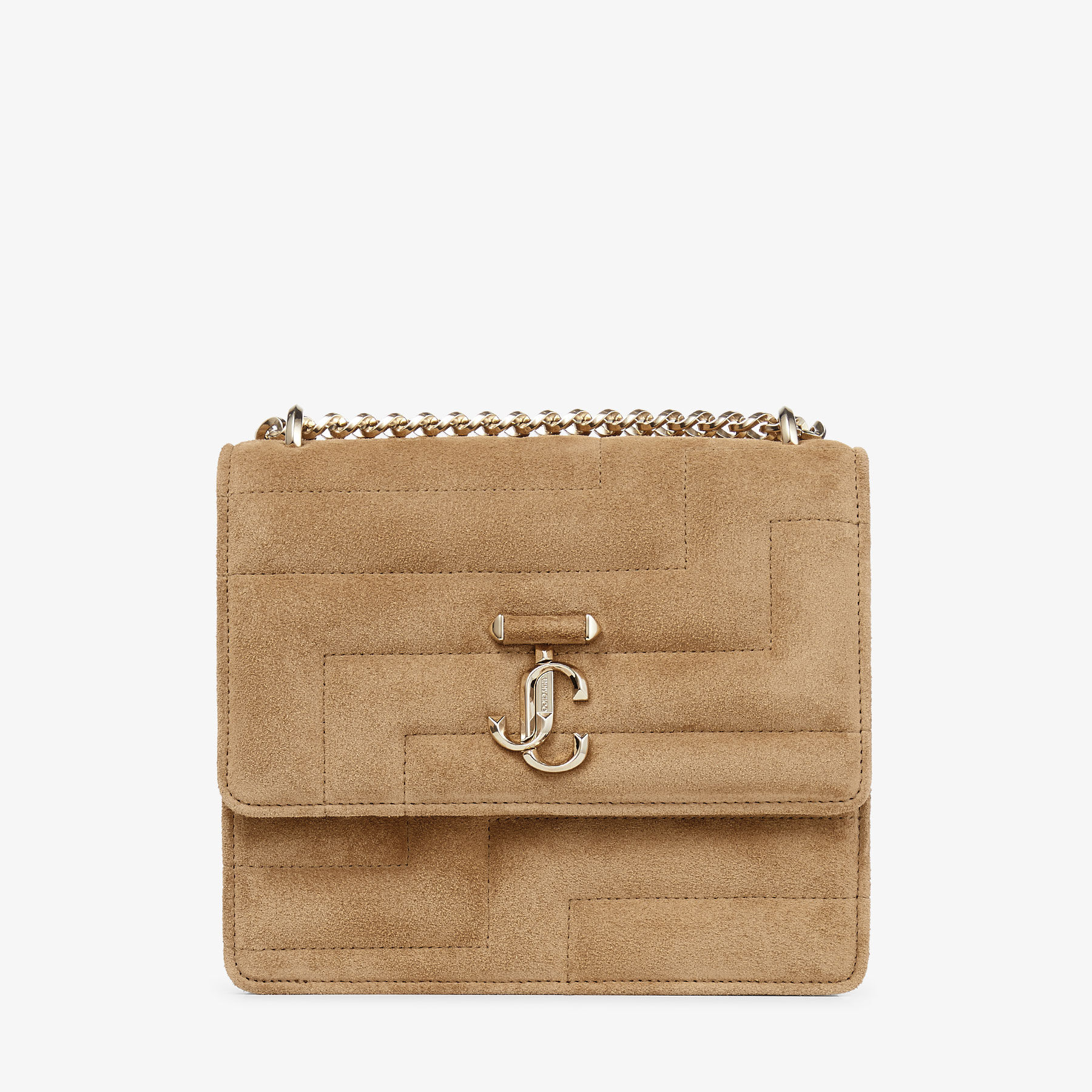 Avenue Quad Rattan Suede Bag JIMMY CHOO