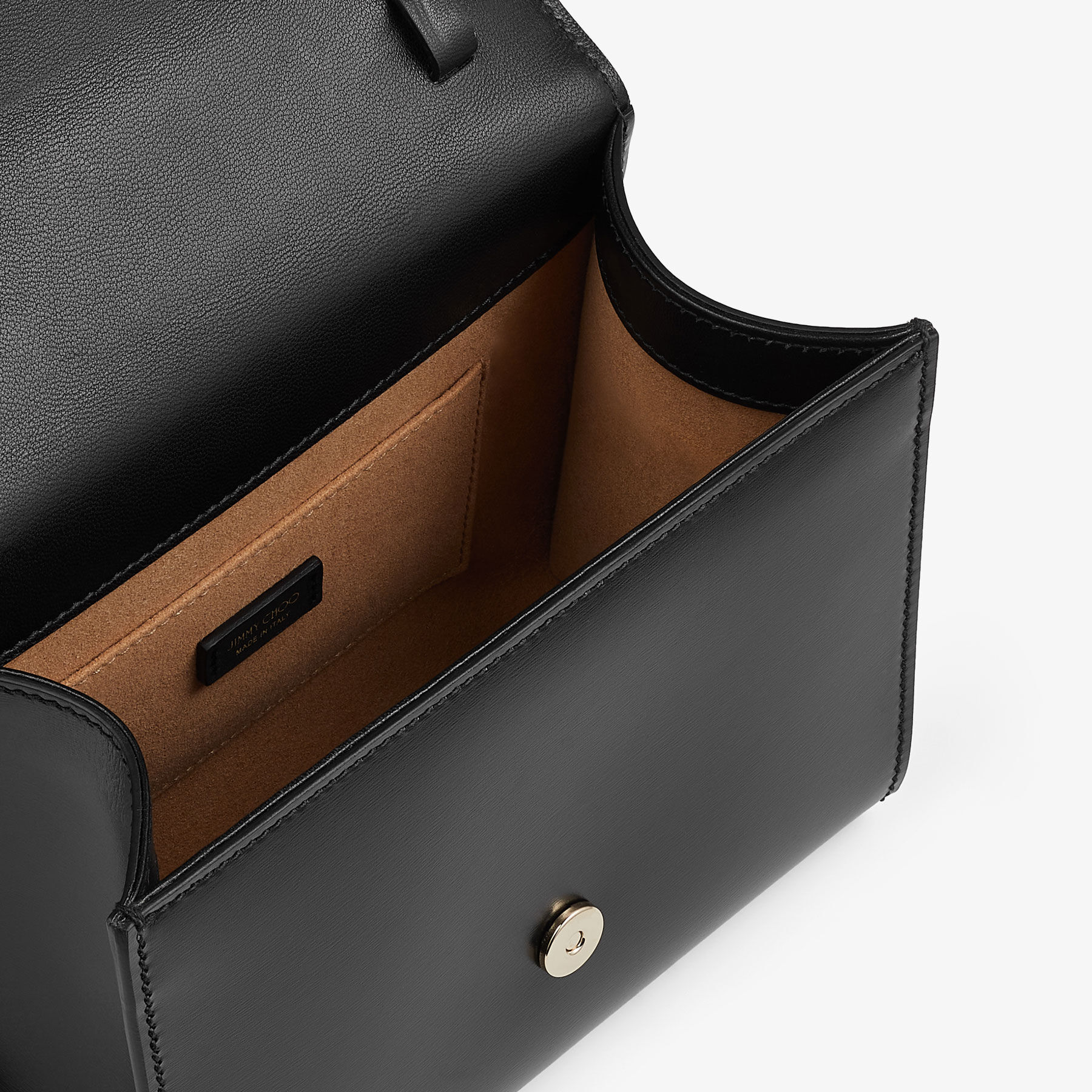 Avenue Tophandle/S Black Box Leather Top Handle Bag with Pearls