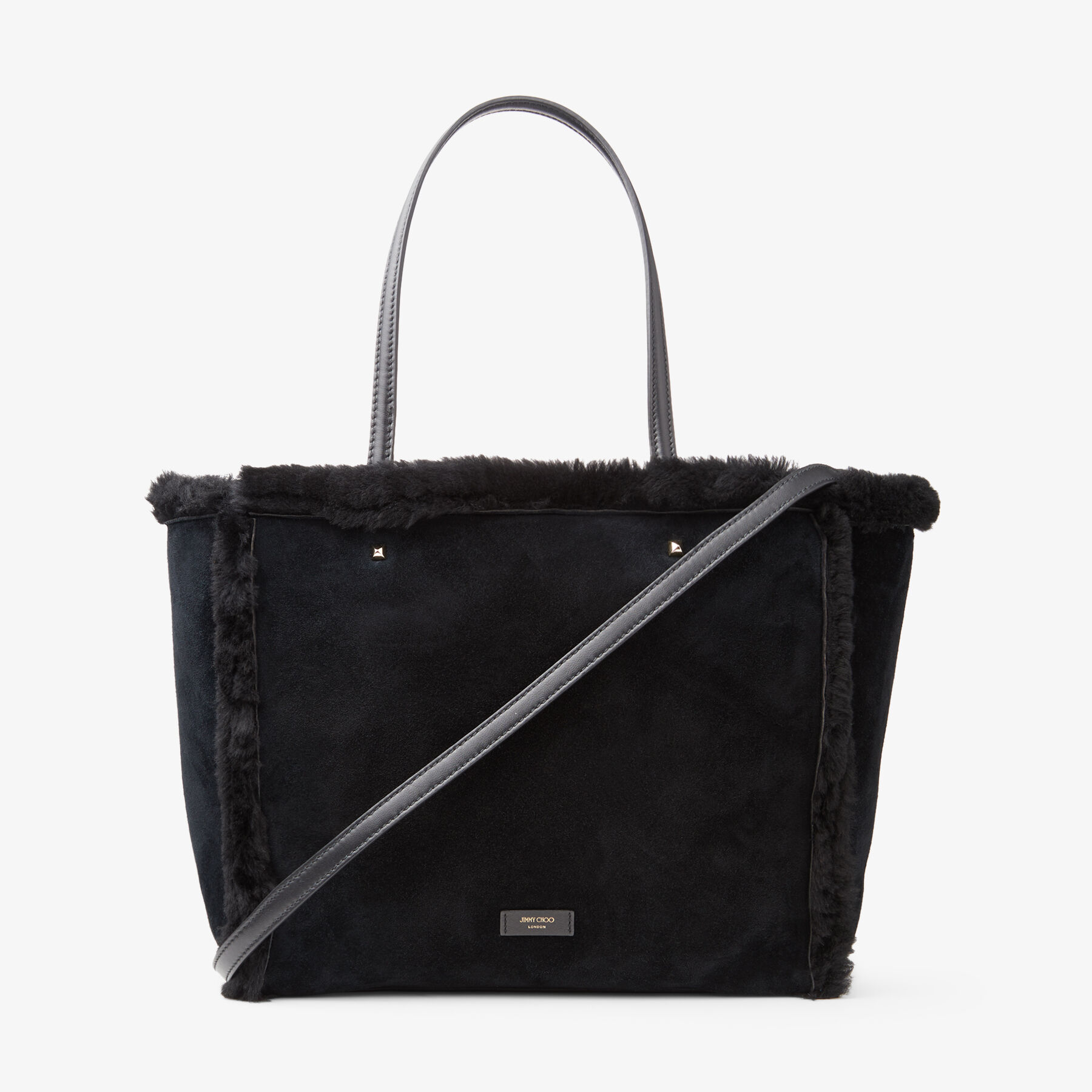 Buy Jimmy Choo Varenne Avenue Shoulder Bag | Black Color Women | AJIO LUXE