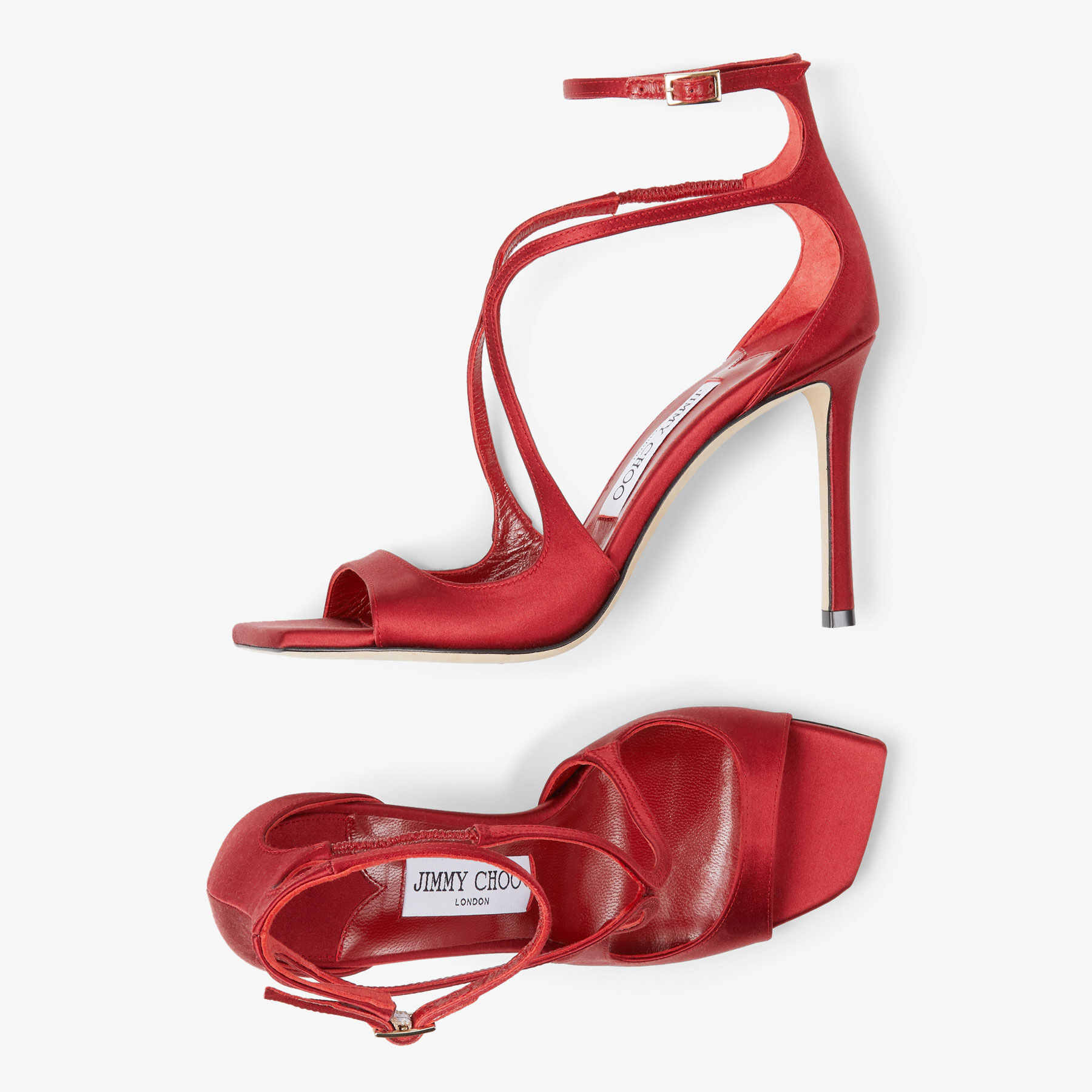 Jimmy choo shop red sandals
