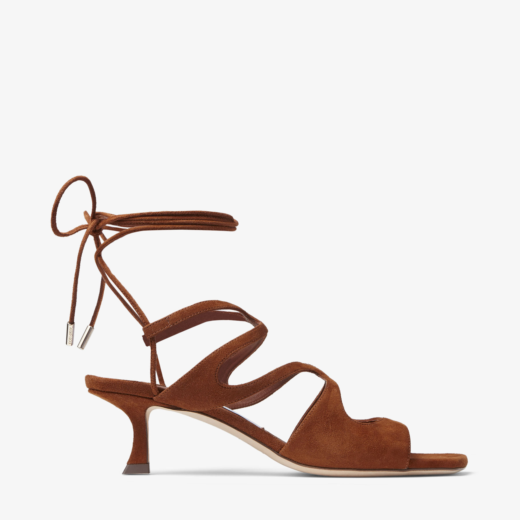 Suede sandals in store summer