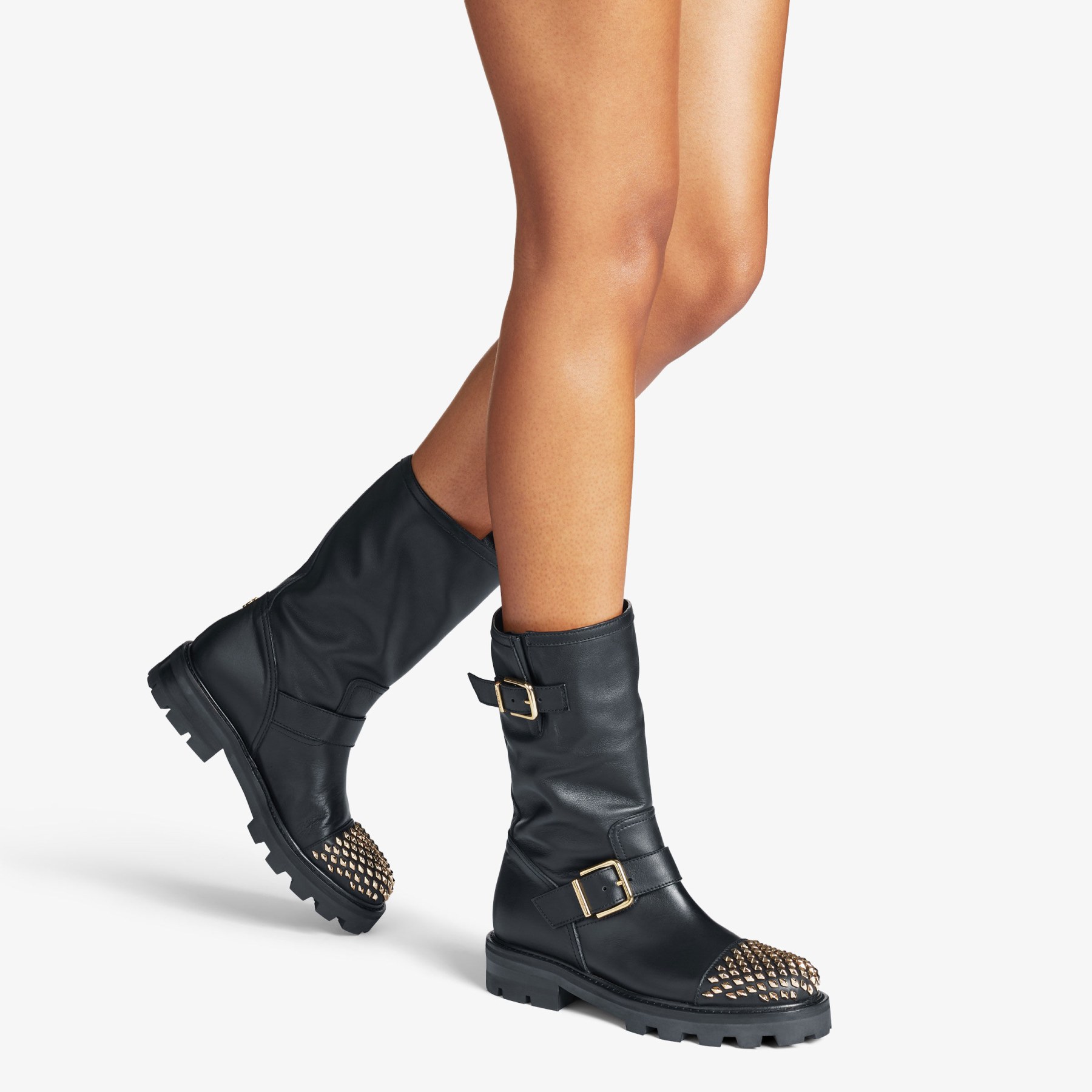 Biker boots jimmy choo clearance