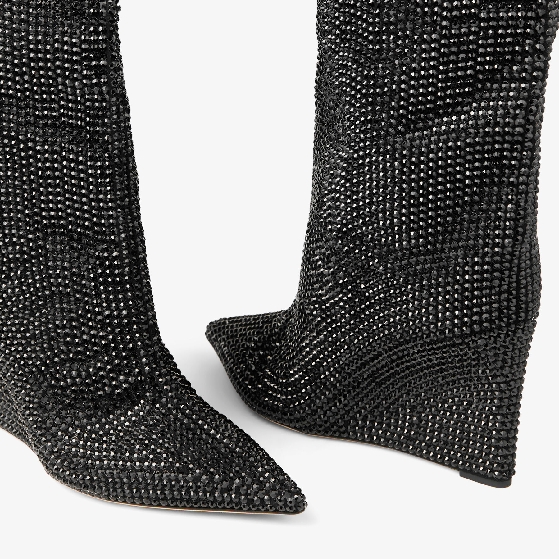 Jimmy choo cheap rhinestone boots