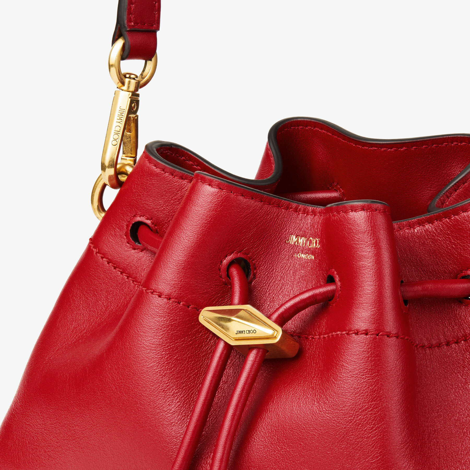 Jimmy choo red handbag clearance