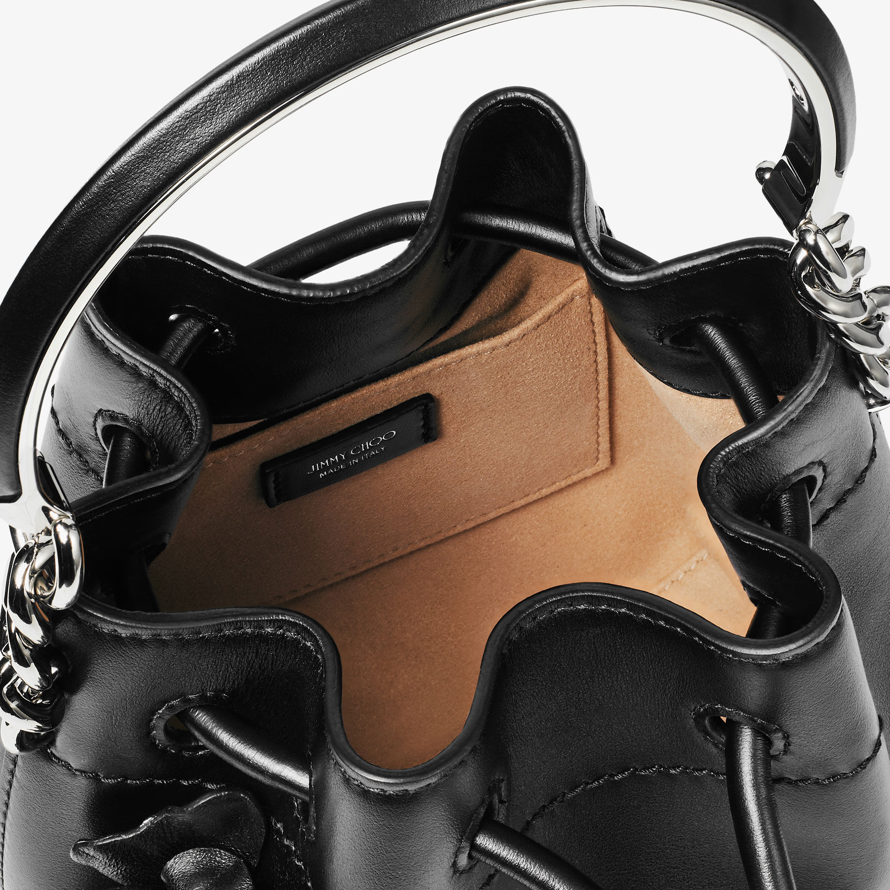 Jimmy choo bucket bag hot sale