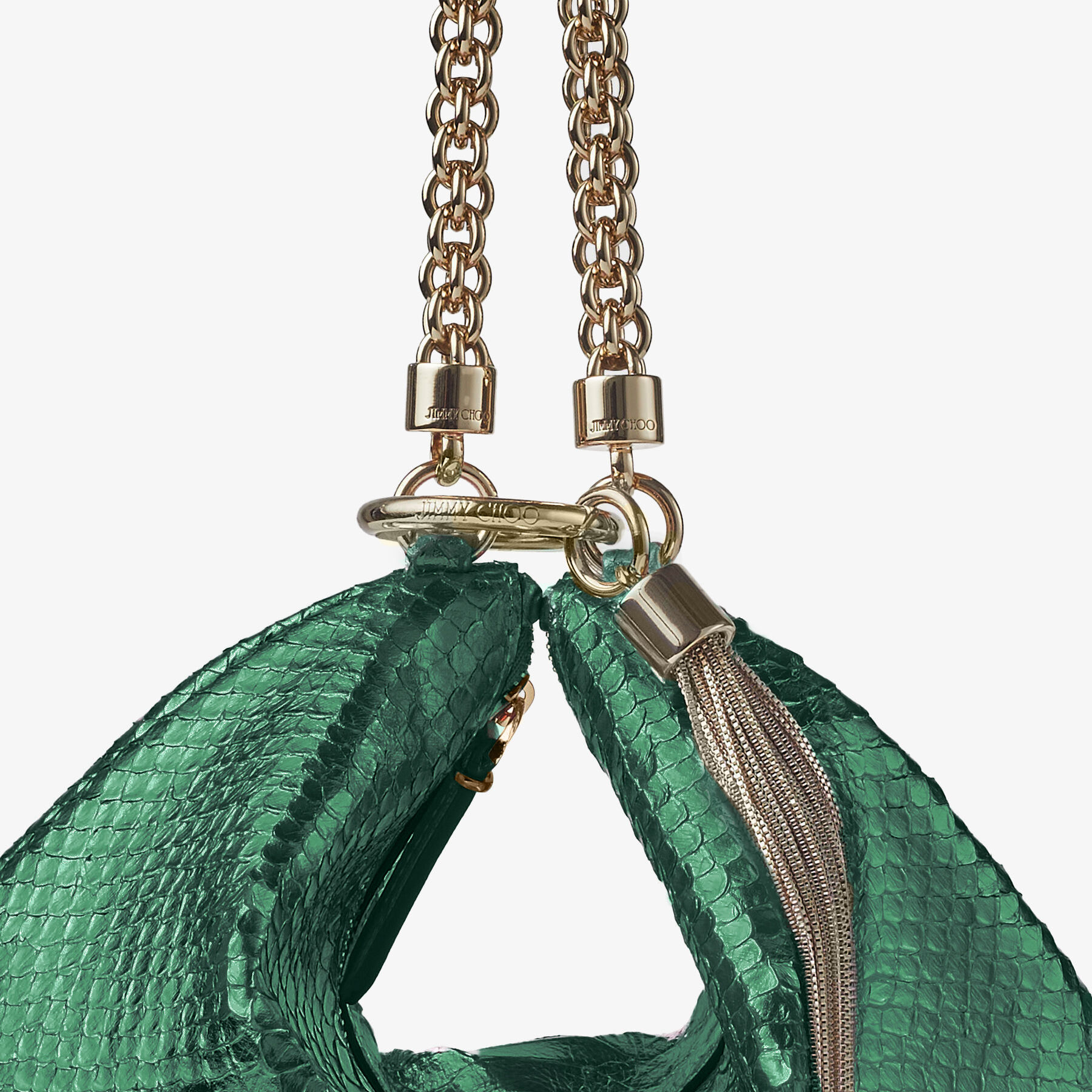 Jimmy choo green bag sales