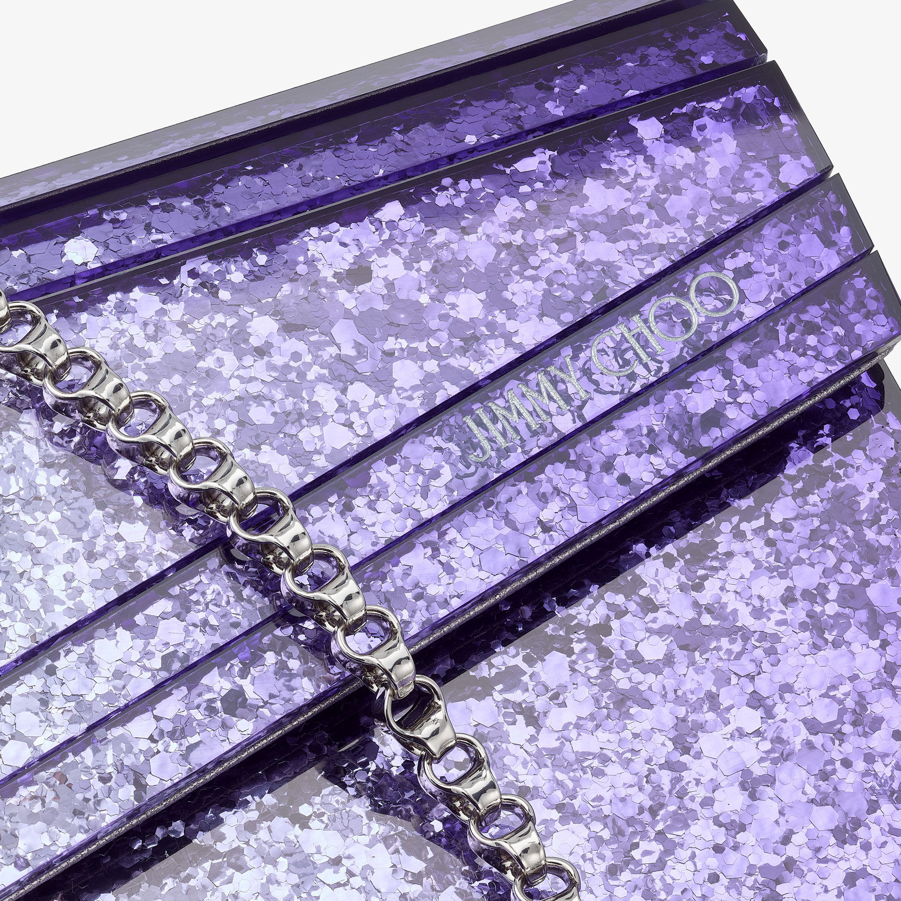 Jimmy choo acrylic clutch deals