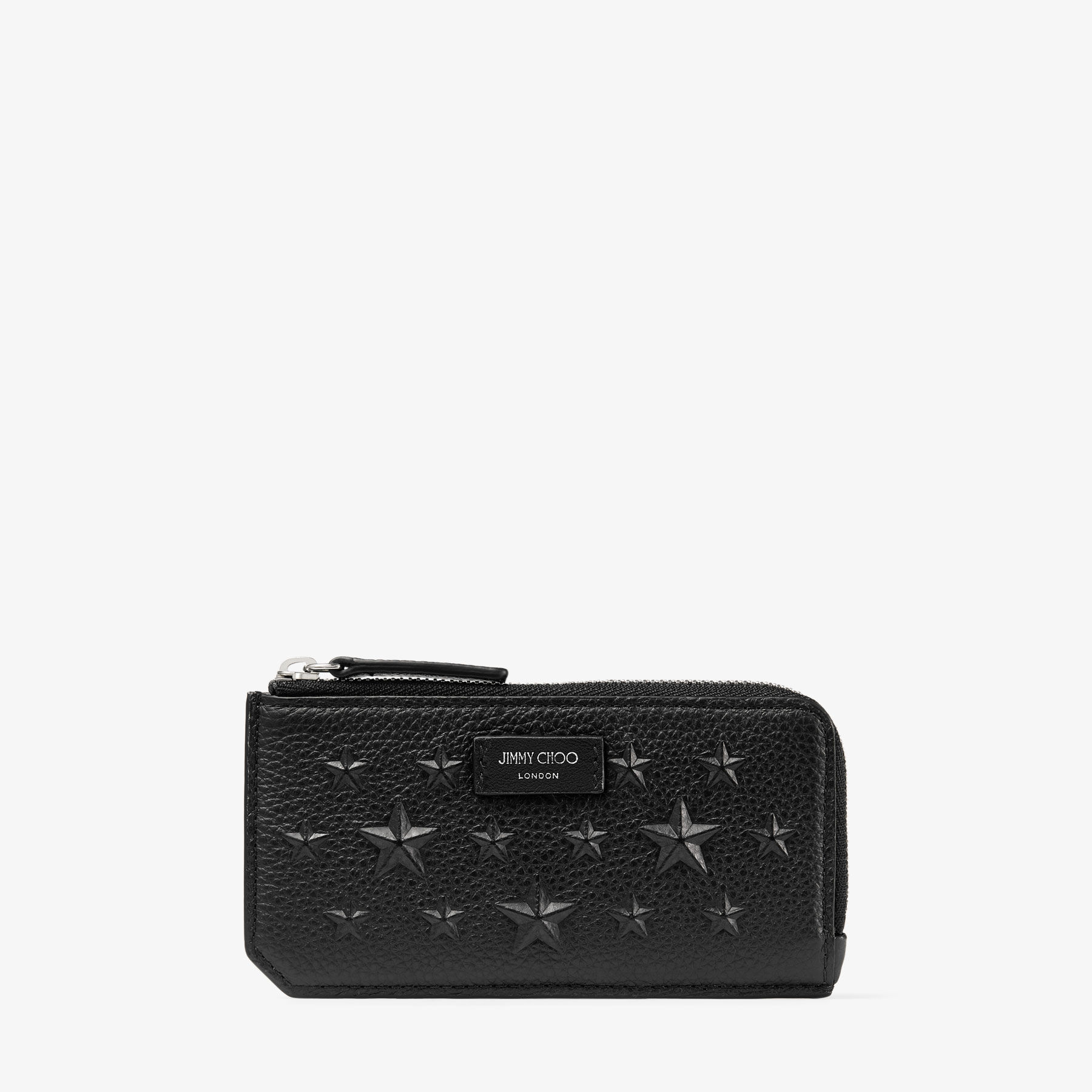 Casey-Z | Black Embossed Leather SLG | JIMMY CHOO