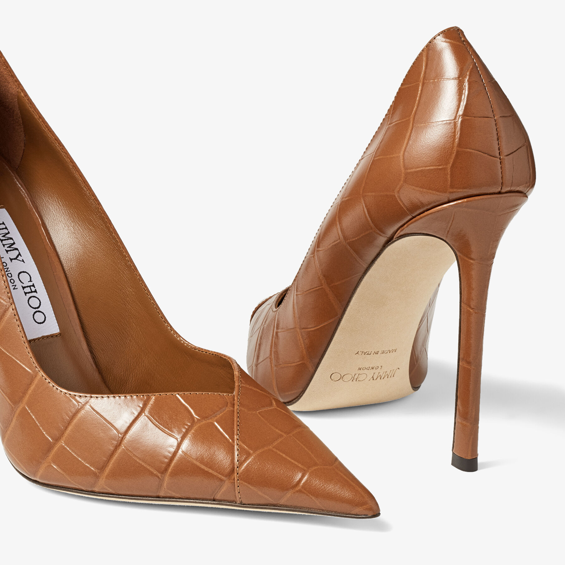 Jimmy choo sales crocodile pumps
