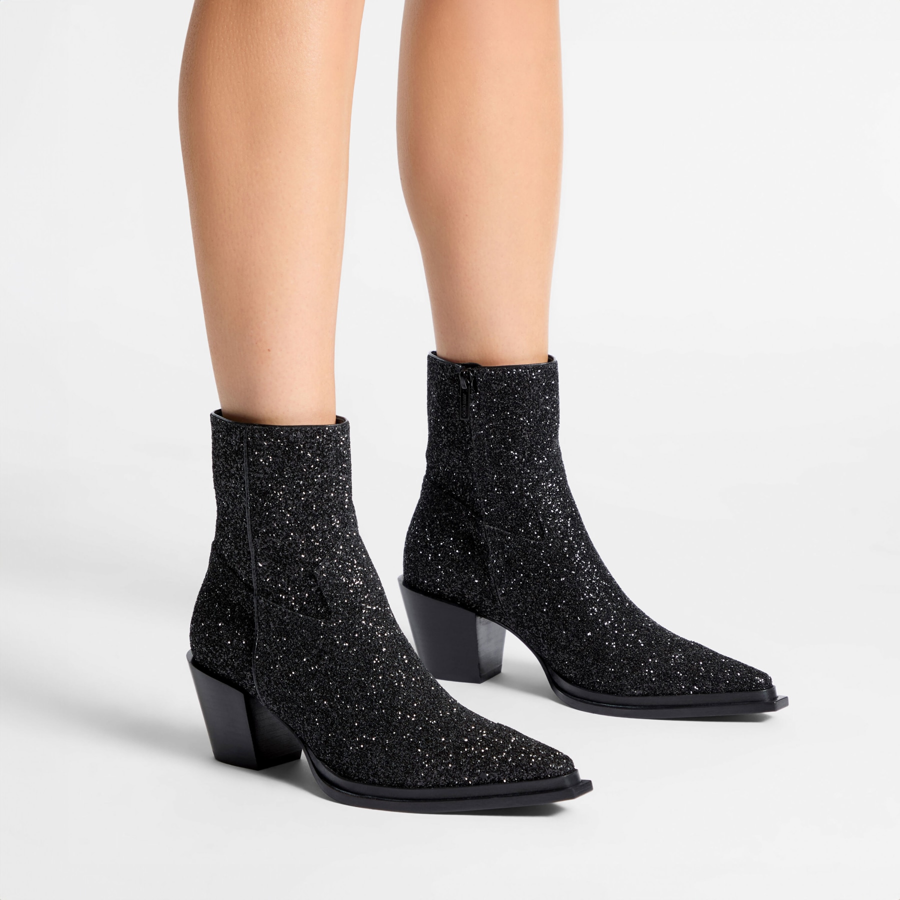Jimmy choo sparkle boots hot sale