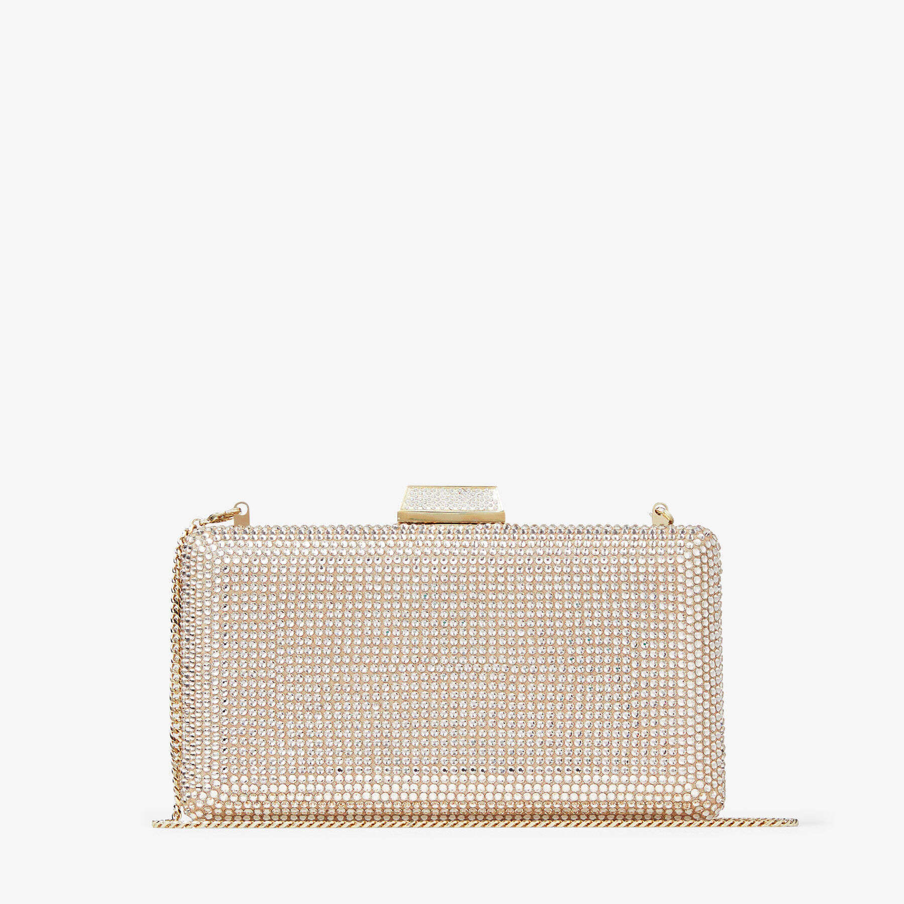 Jimmy choo gold discount clutch