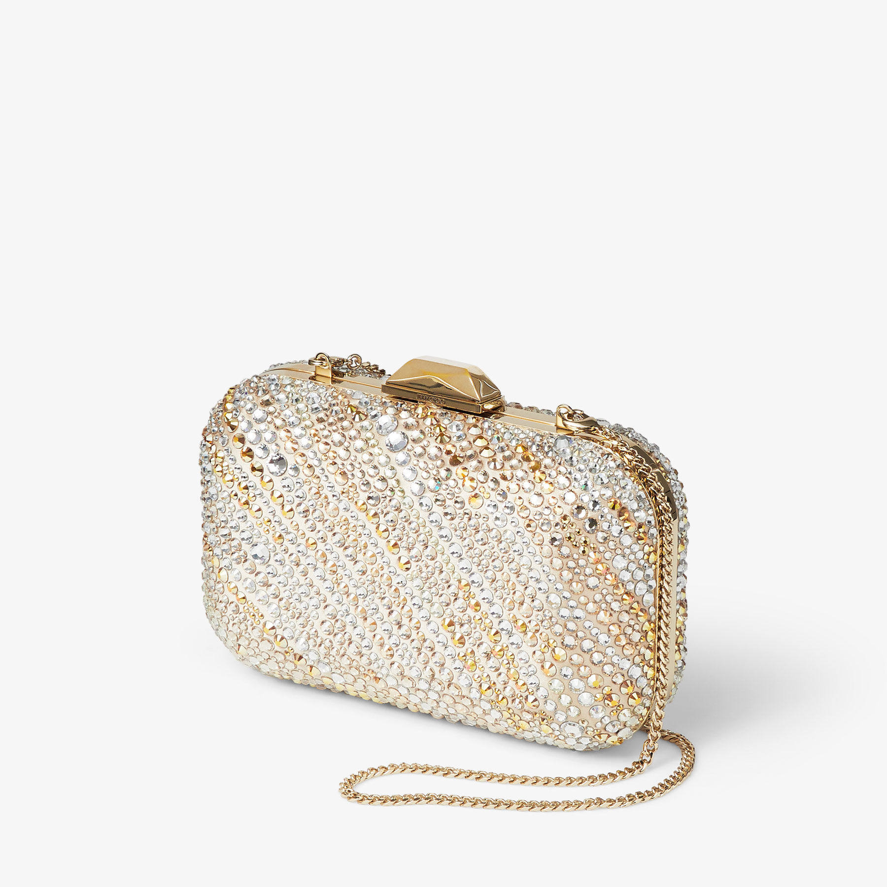 Jimmy choo gold purse outlet