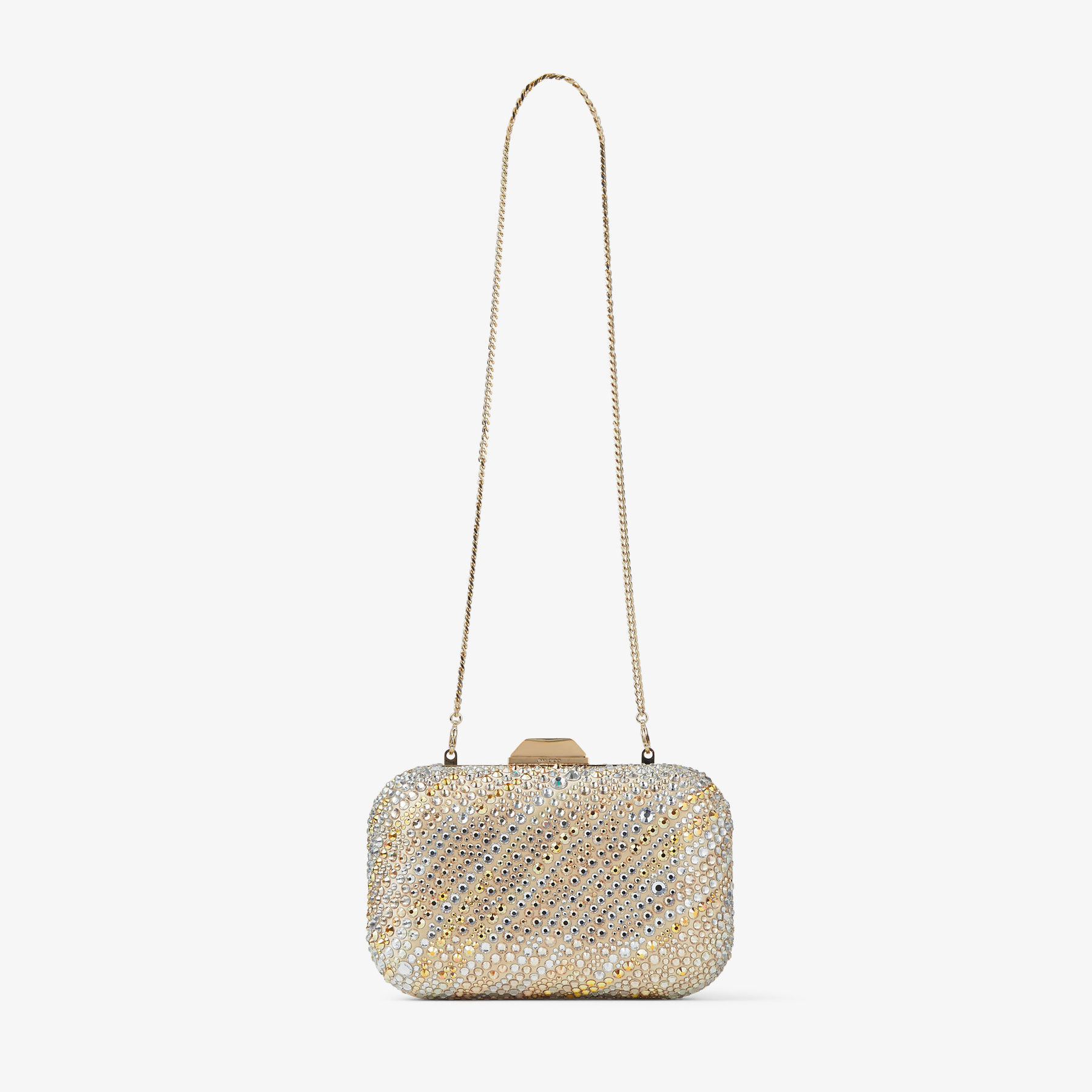 Jimmy choo gold handbag new arrivals