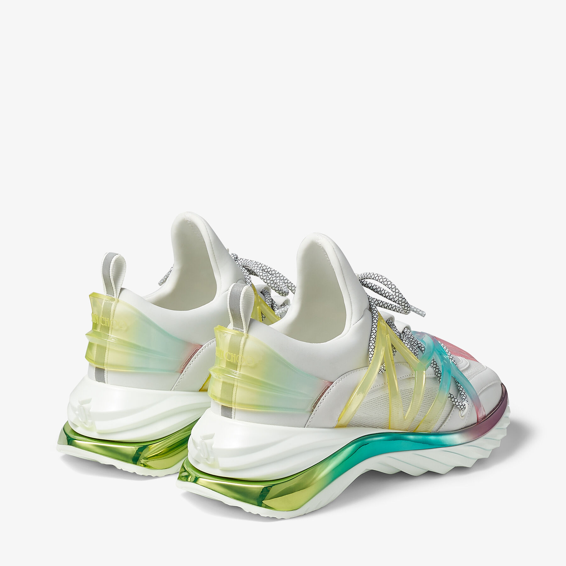 COSMOS F Unicorn Mix Neoprene and Mesh Low Top Trainers Winter