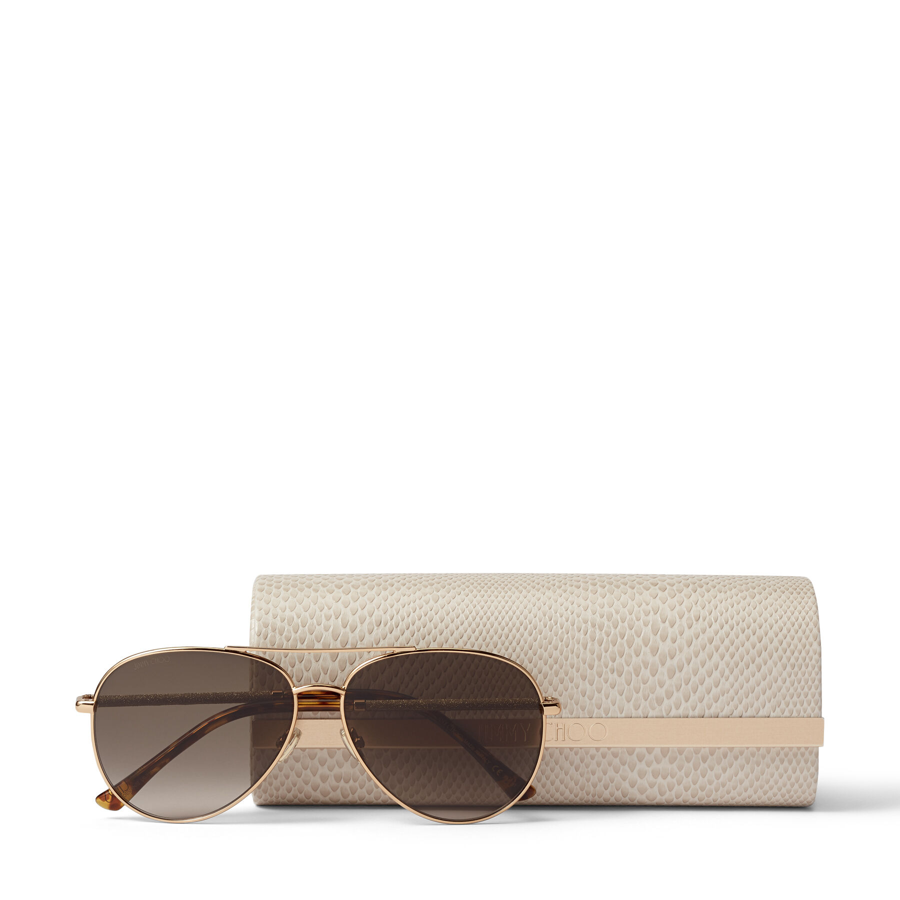 Jimmy choo best sale aviator sunglasses