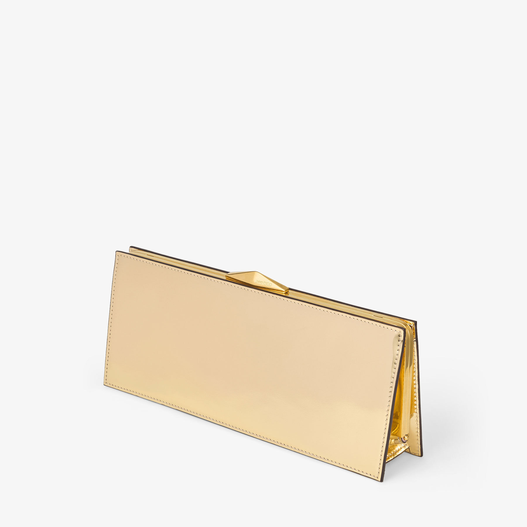 Jimmy choo metallic clutch best sale