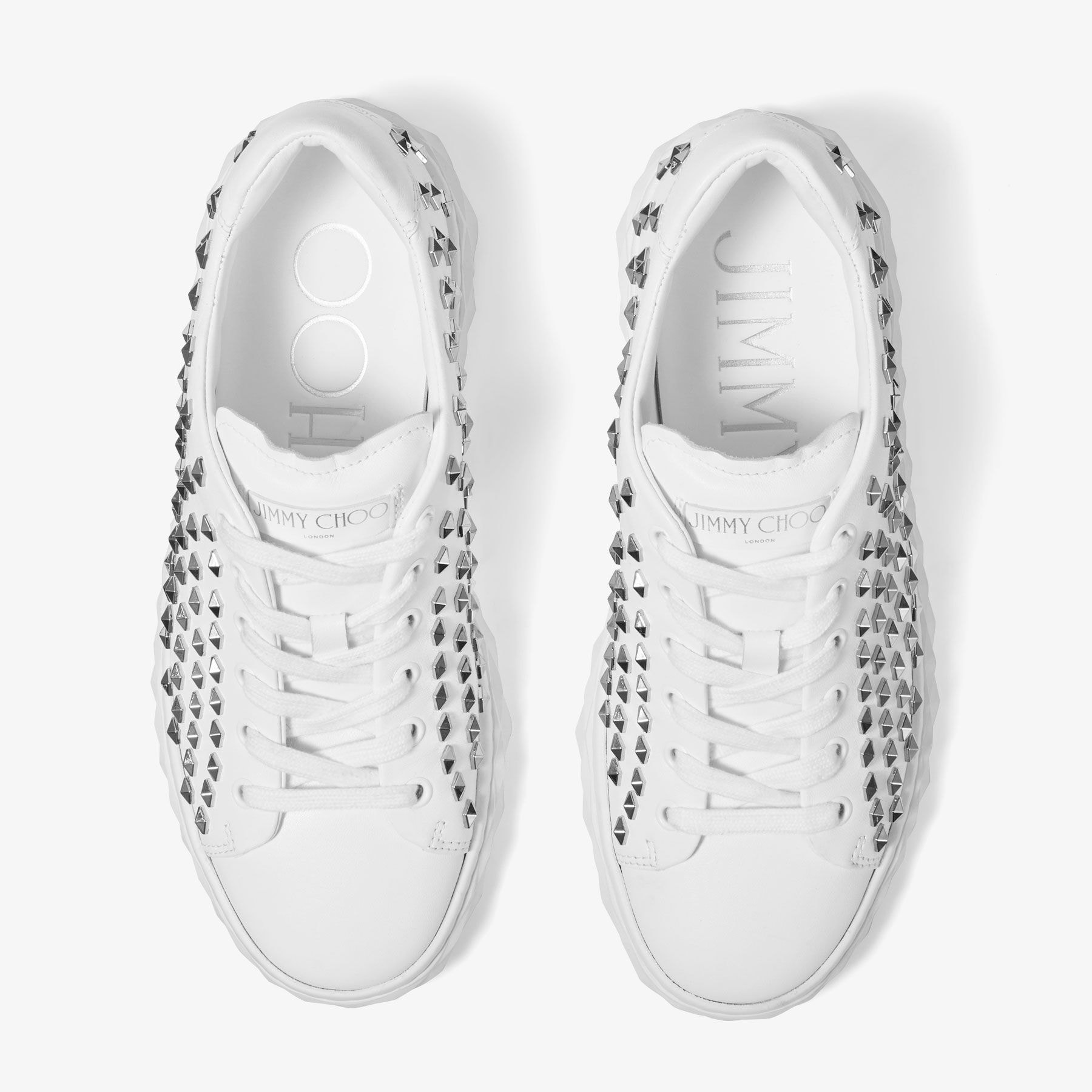 Diamond studded tennis shoes new arrivals