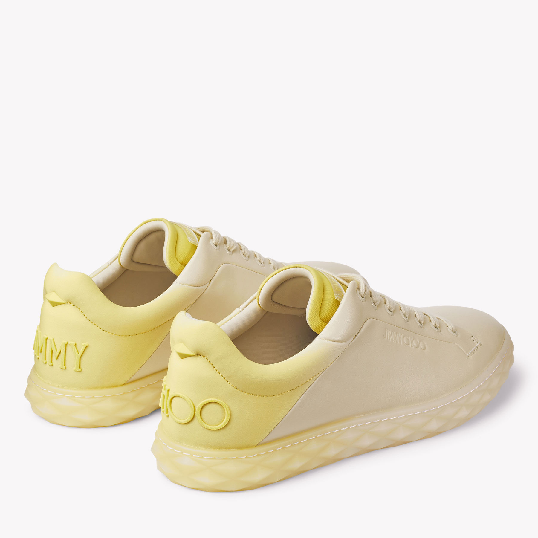 Diamond Light M II Bamboo Leather Trainer JIMMY CHOO