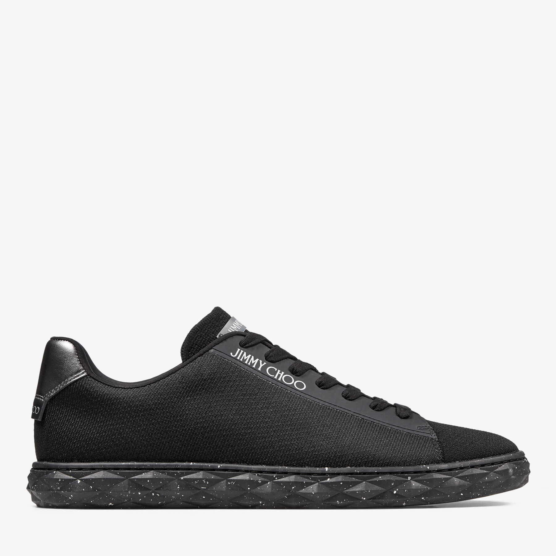 DIAMOND LIGHT M Apple Green Knit Low Top Trainers Spring 2023 collection JIMMY CHOO NZ