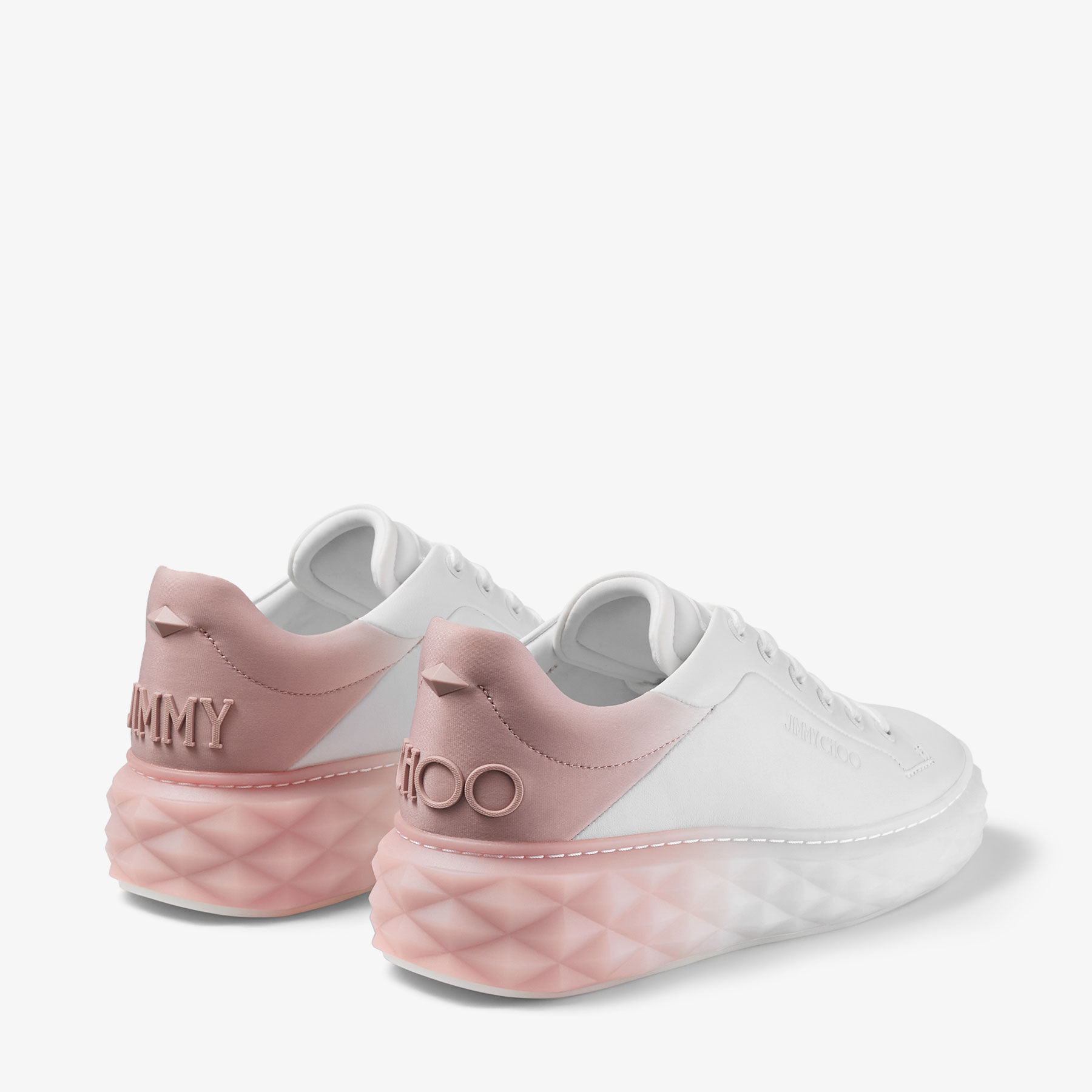 Jimmy choo cheap pink sneakers