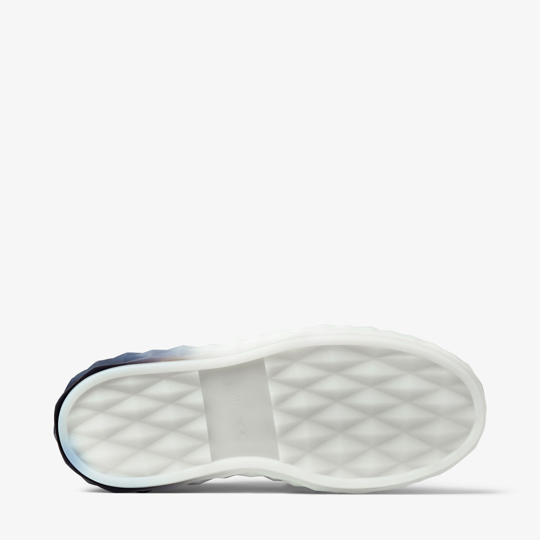 Diamond Maxi/F Ii | 黑白混色皮革厚底运动鞋 | 新品系列 | JIMMY CHOO