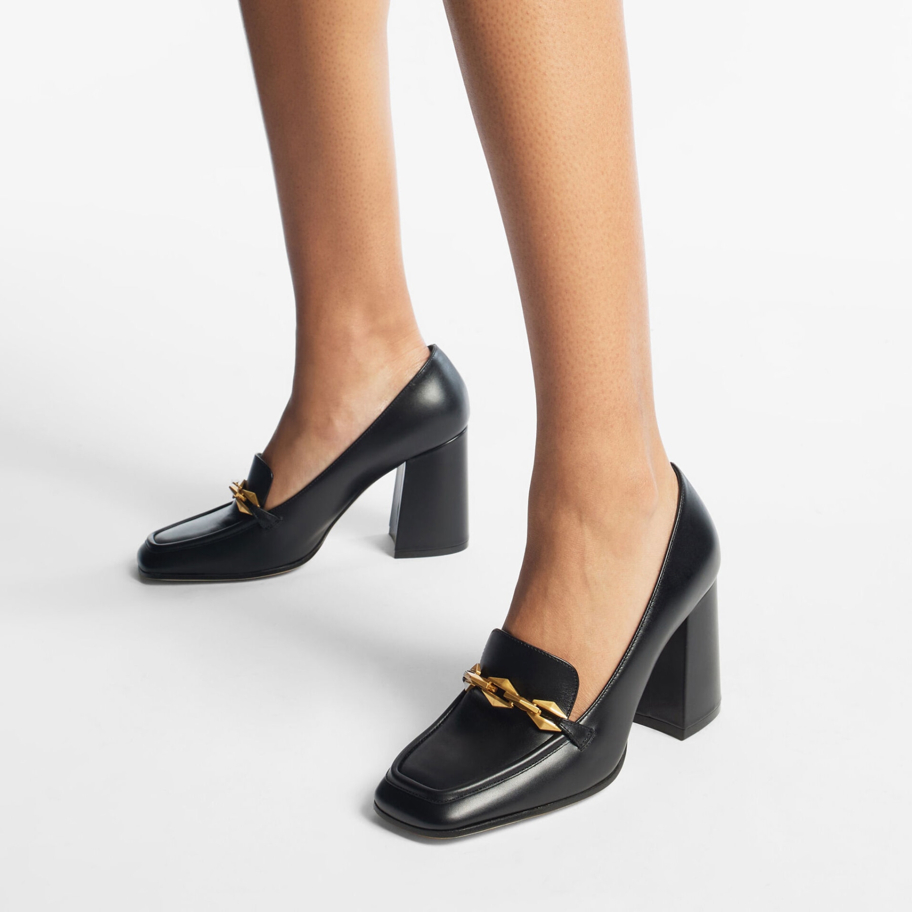 Tilda stacked heel pump sale