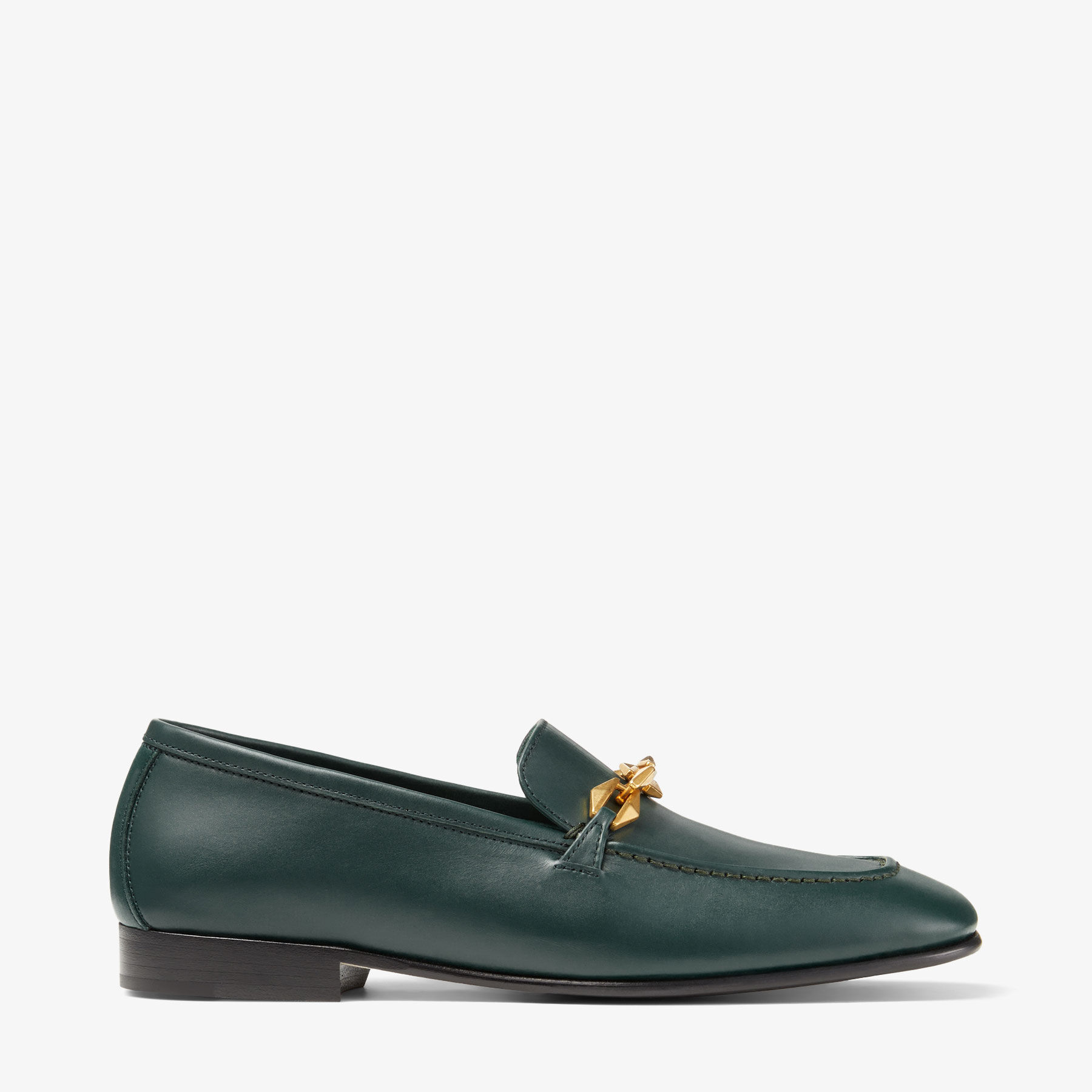 Dark green loafers 2025