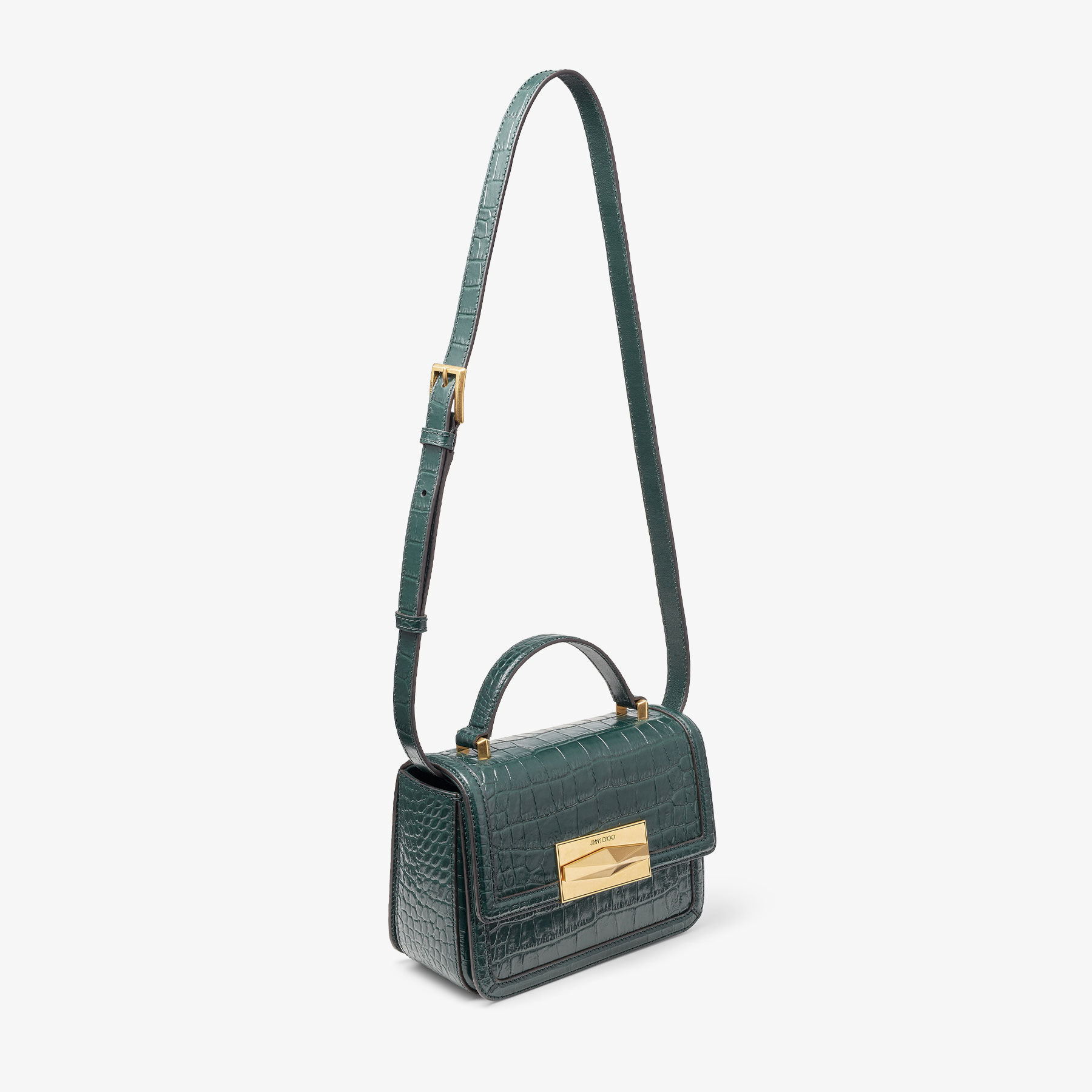 Jimmy choo green bag hot sale