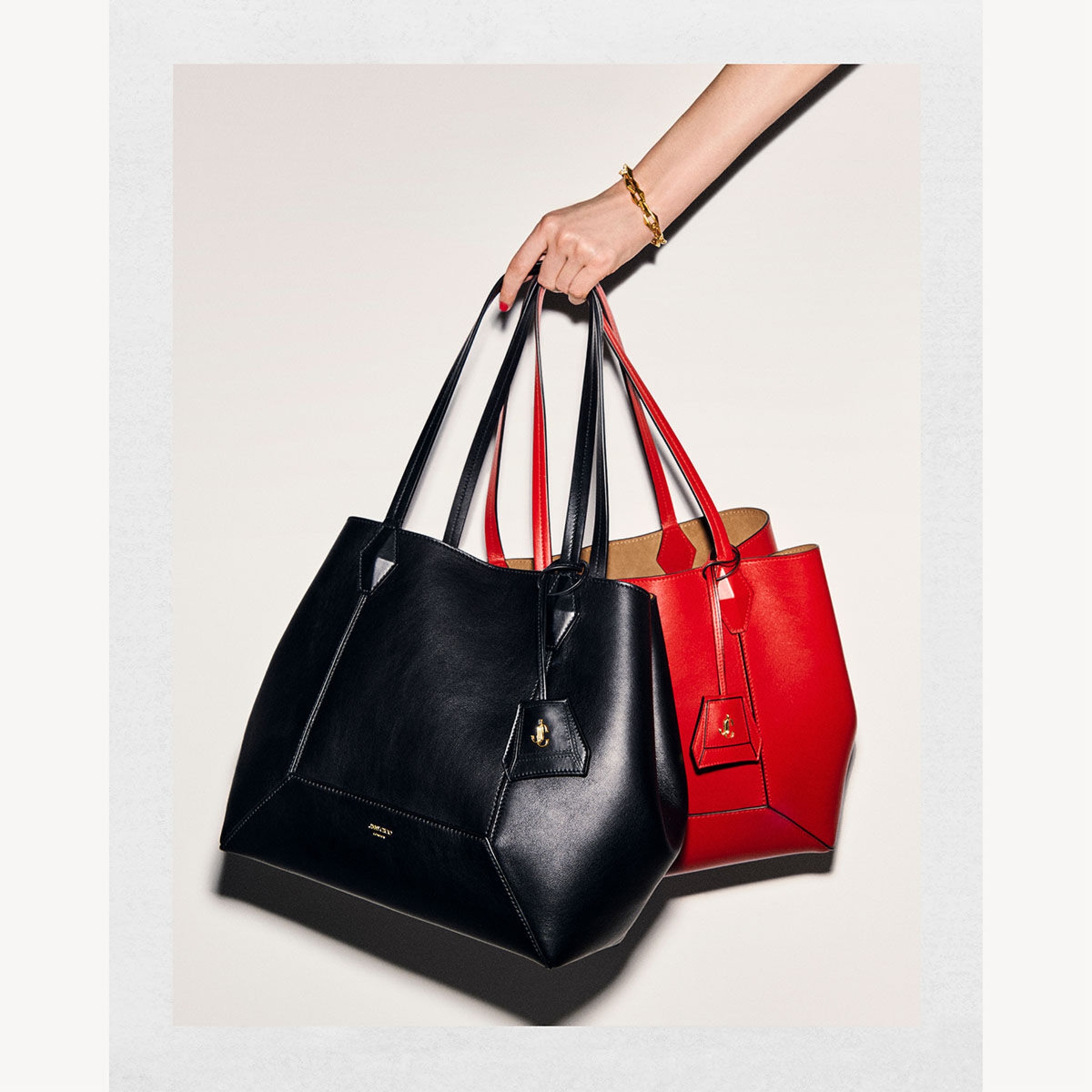 Jimmy choo stevie tote top
