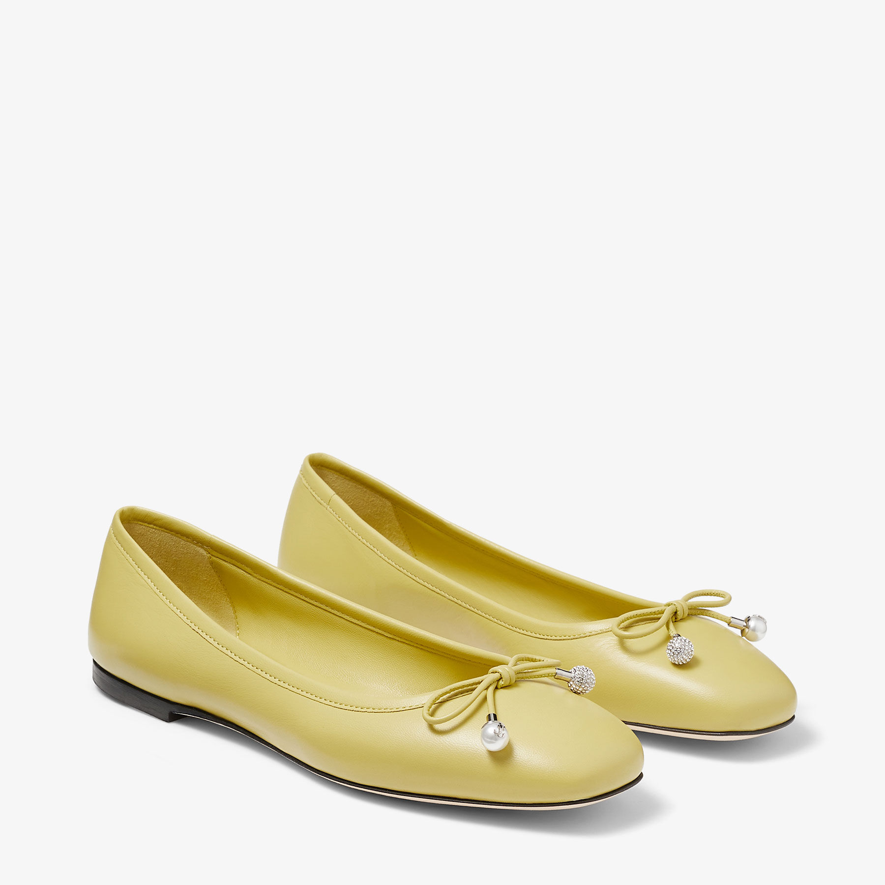 Yellow dress flats new arrivals