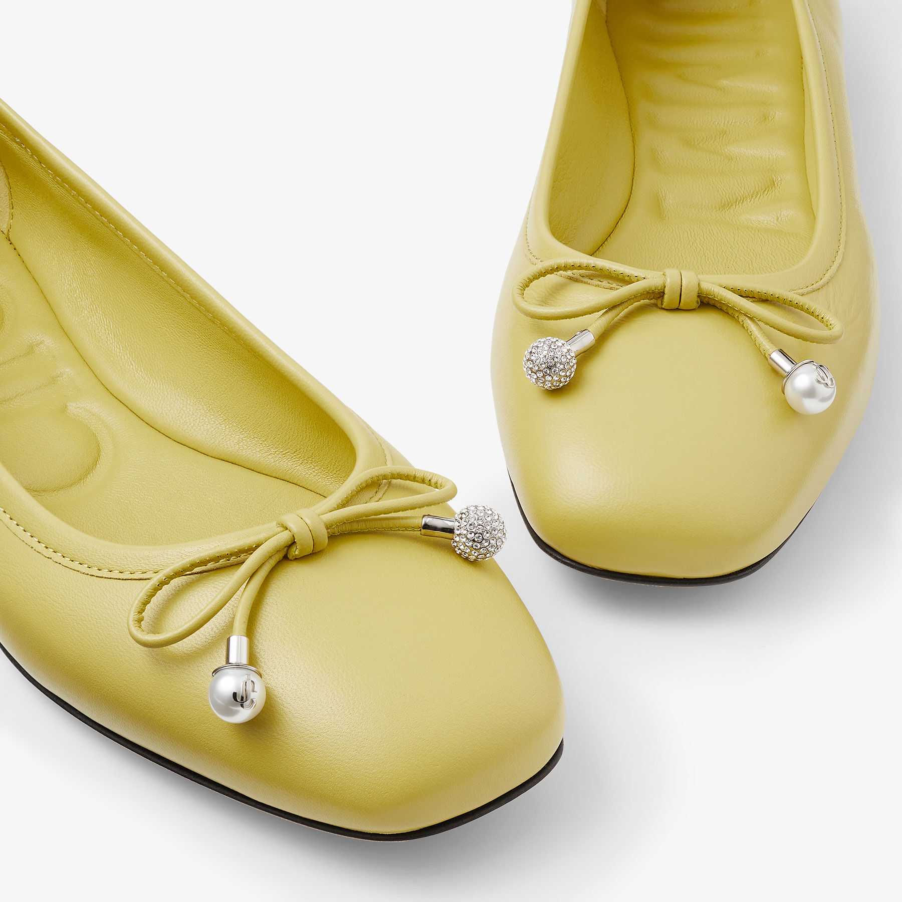 Womens yellow ballet flats on sale