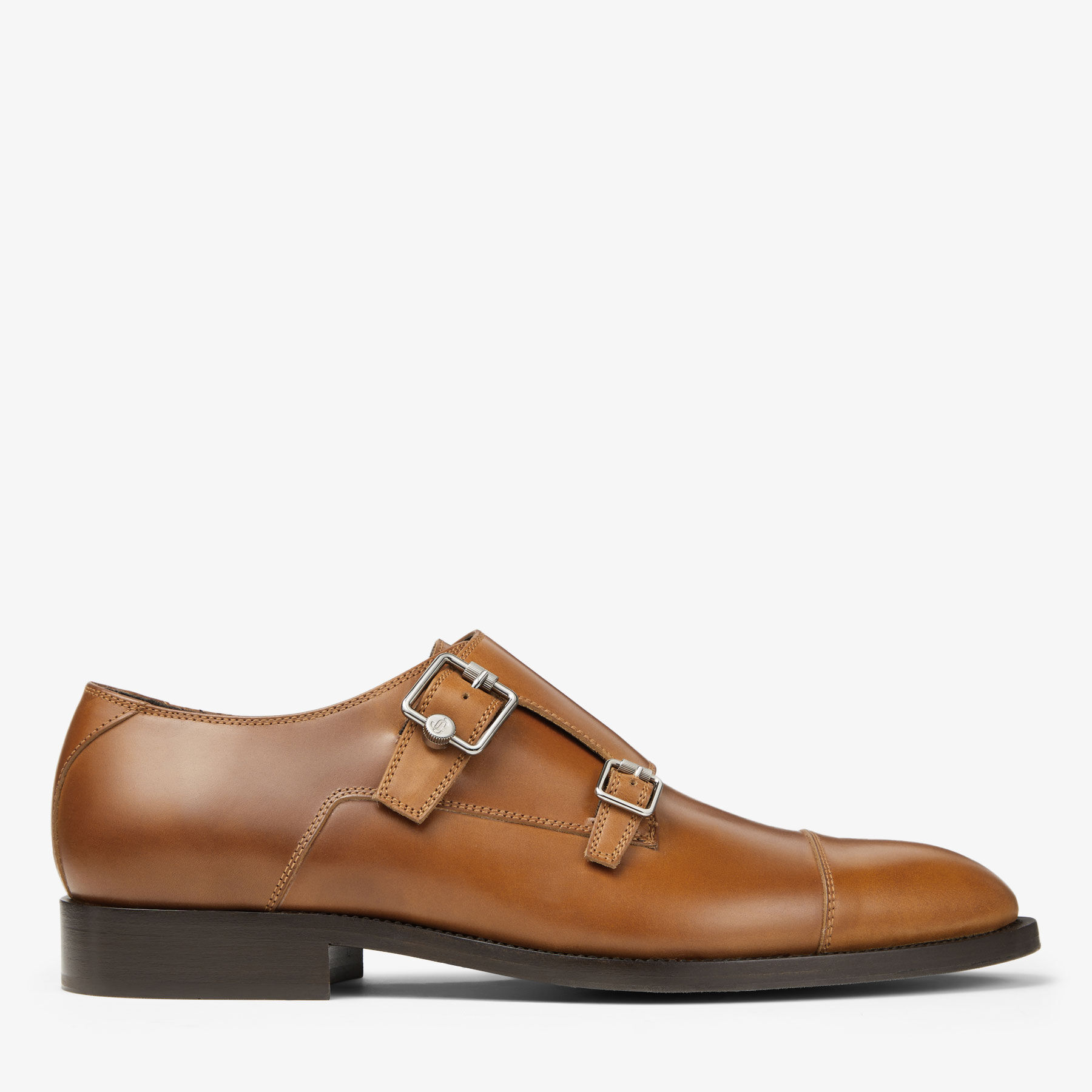 Tan strap best sale shoes