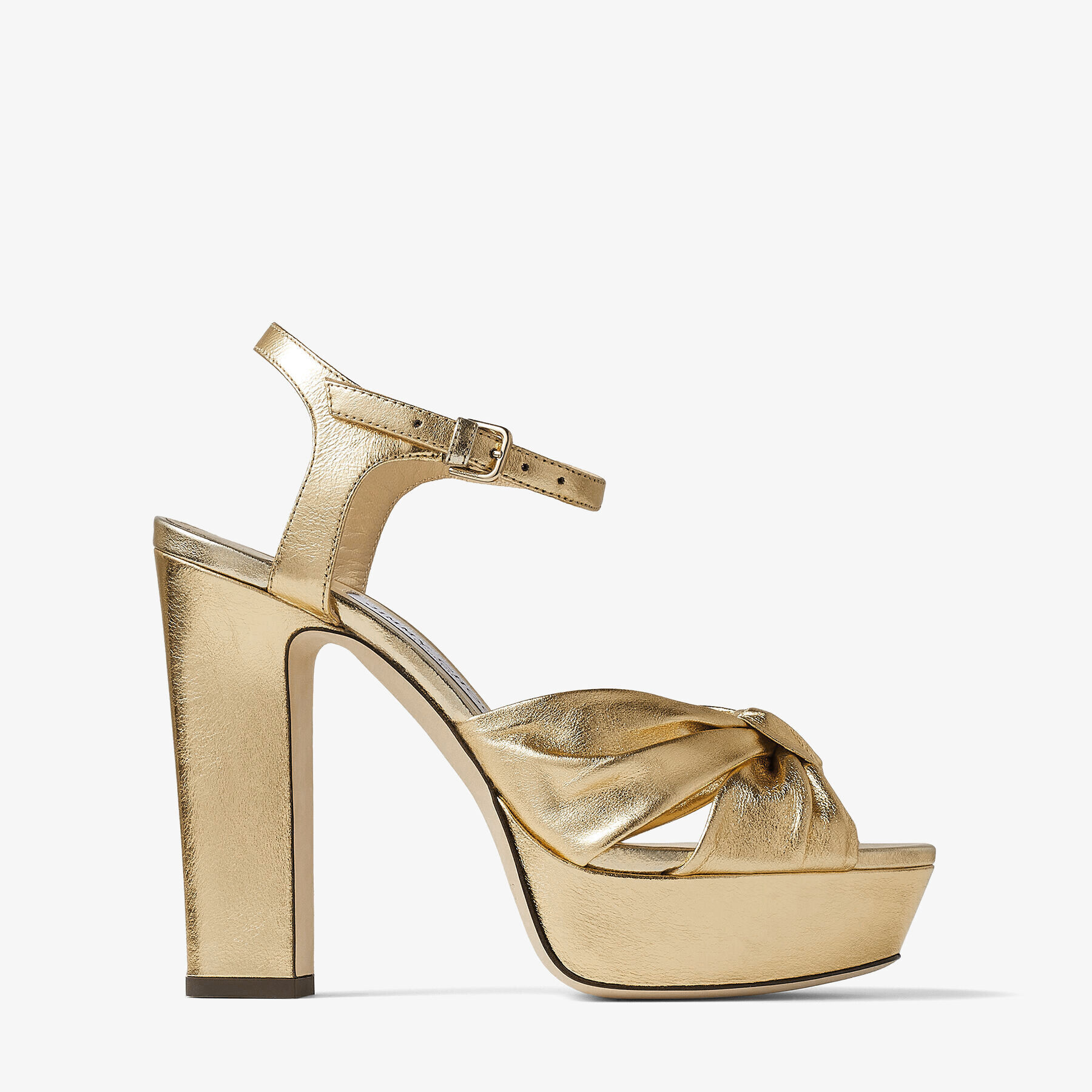 Soft gold sandals best sale