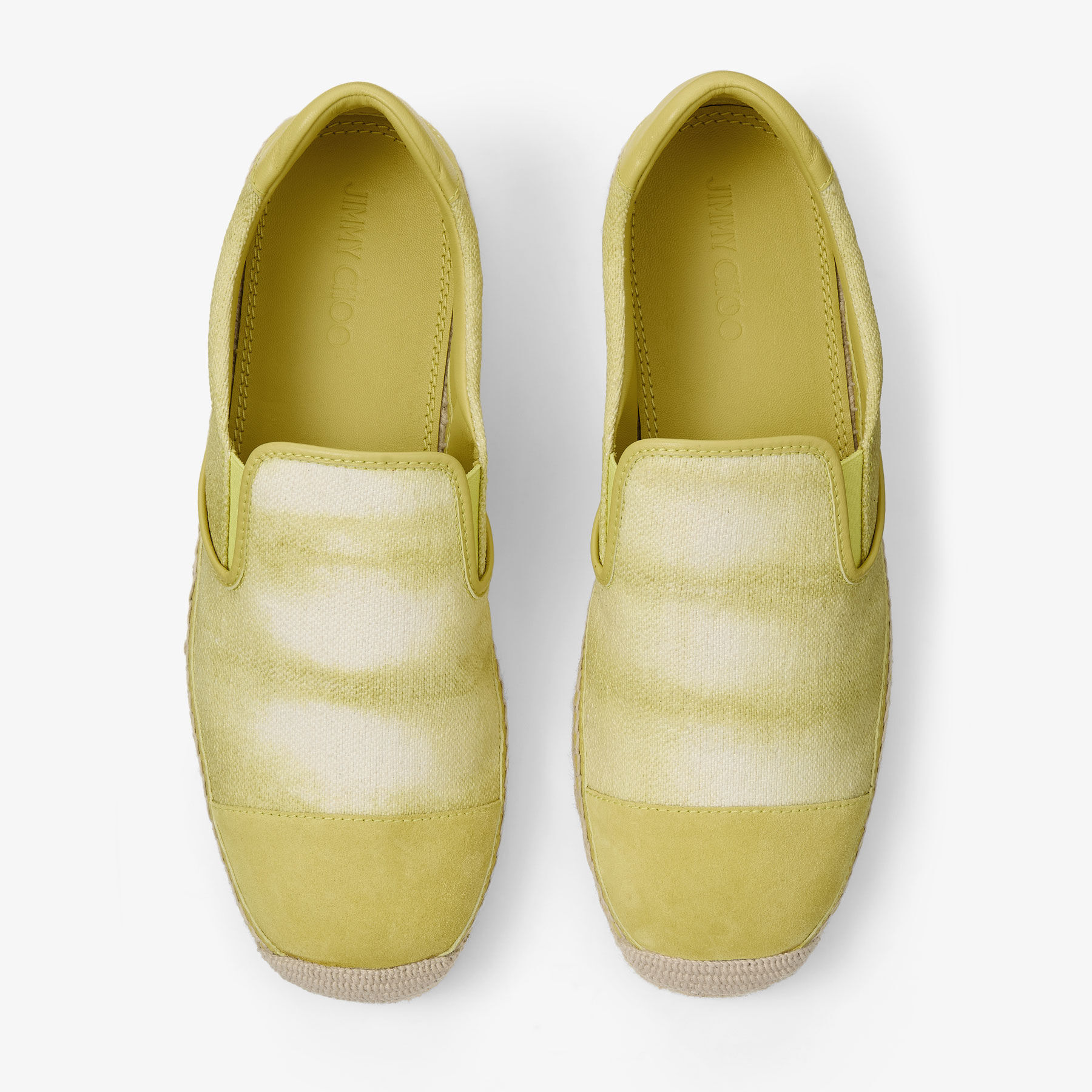 Ivan Espadrille|Sunbleached Mix Suede Shoe| JIMMY CHOO