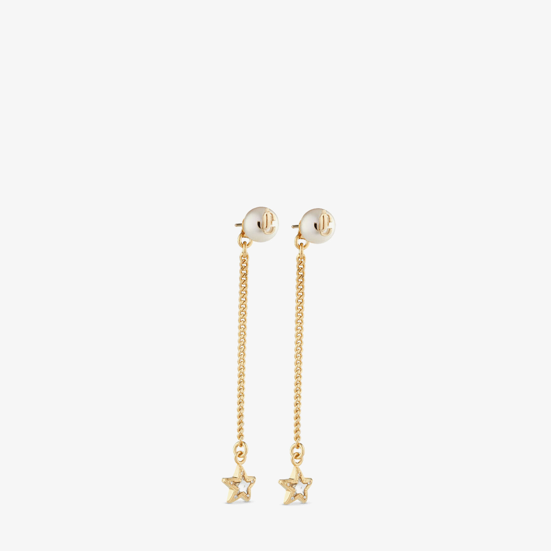 Star chain drop deals earrings