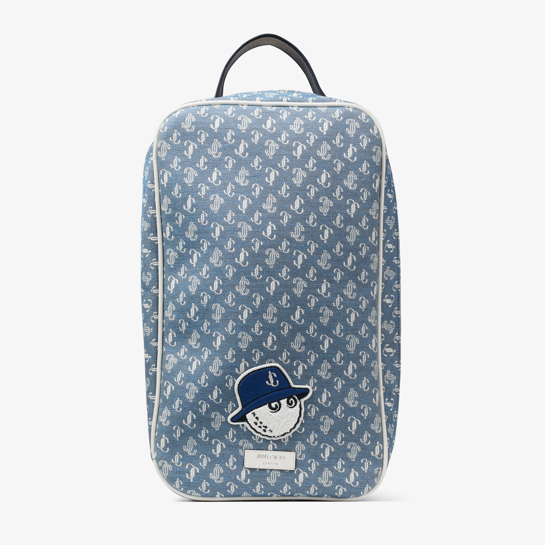 Jimmy Choo Malbon Shoe Bag Denim Monogram Shoe Bag JIMMY CHOO NZ Malbon JIMMY CHOO NZ