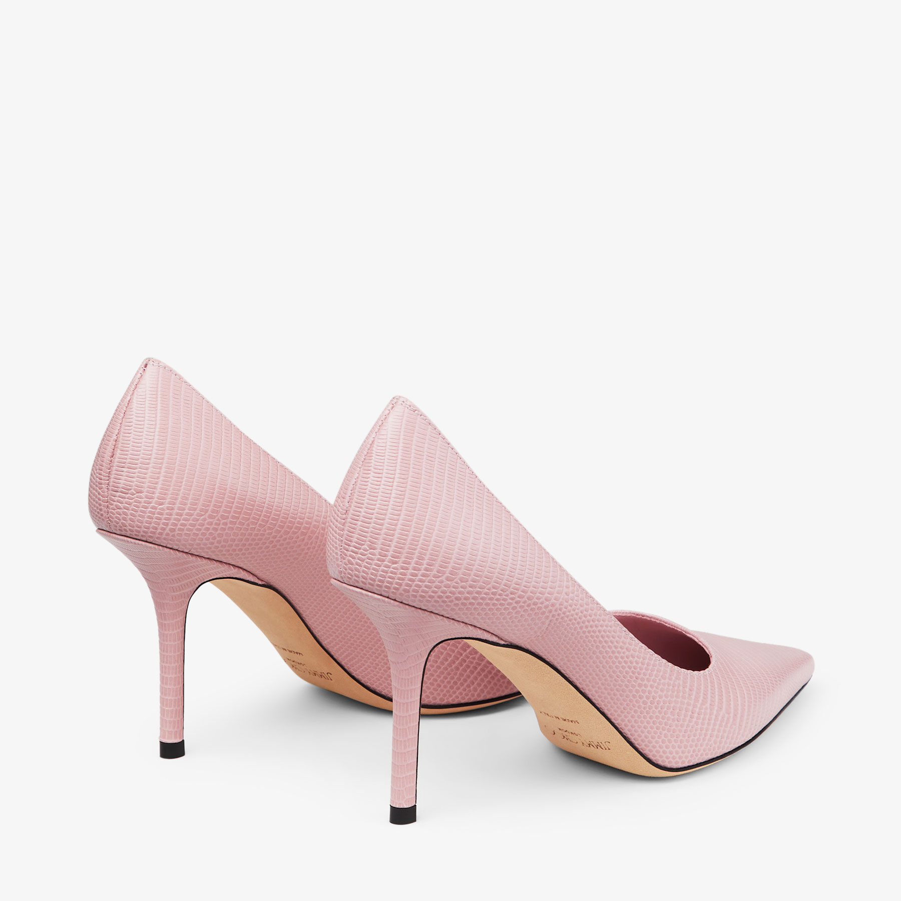 Love 85 Rose Lizard Print Pumps JIMMY CHOO