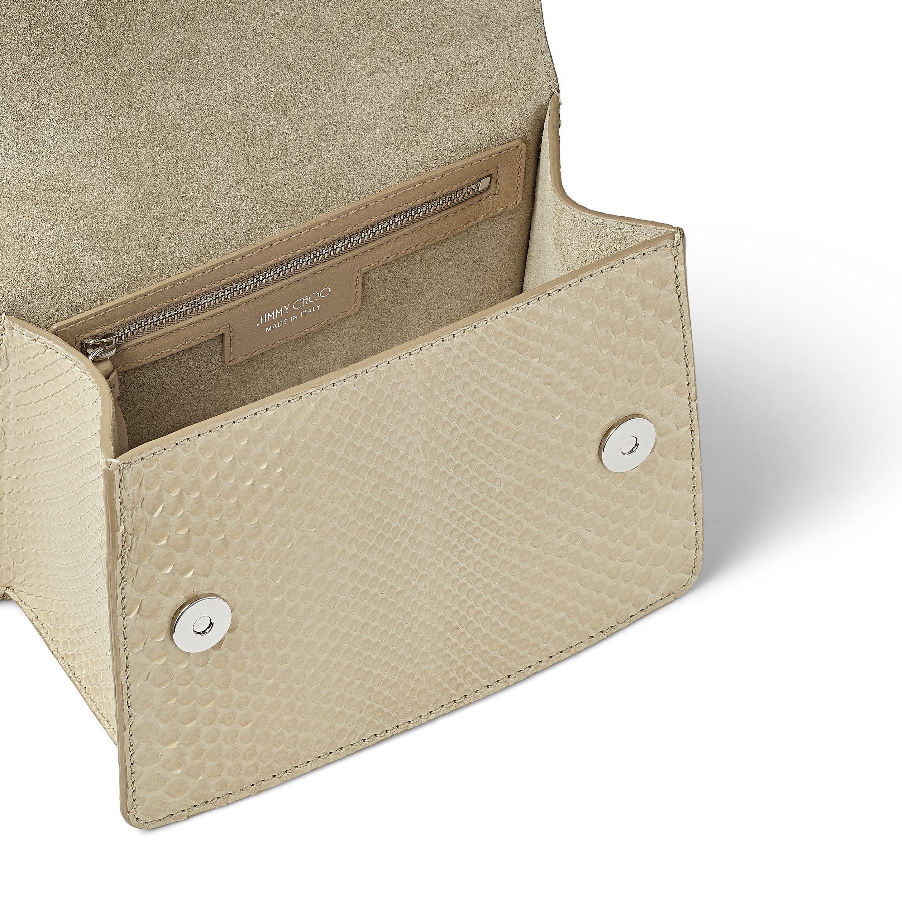 Sand Dune Python Satchel with Crystal Buckle | MADELINE SATCHEL/S | Spring  Summer 2021 | JIMMY CHOO NZ