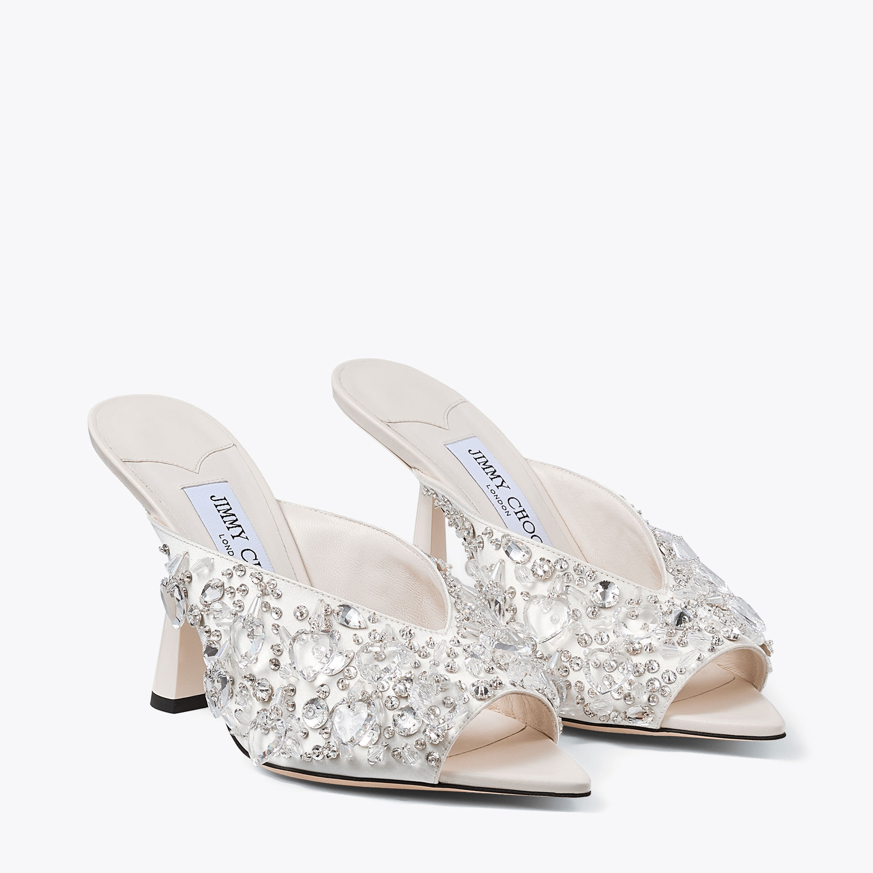 Jimmy choo crystal mules store