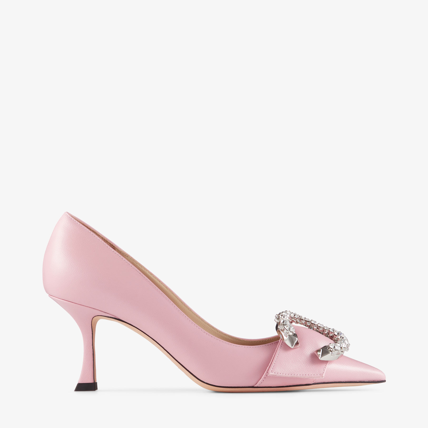 Melva 70 | Rose Nappa Leather Pumps | JIMMY CHOO AU