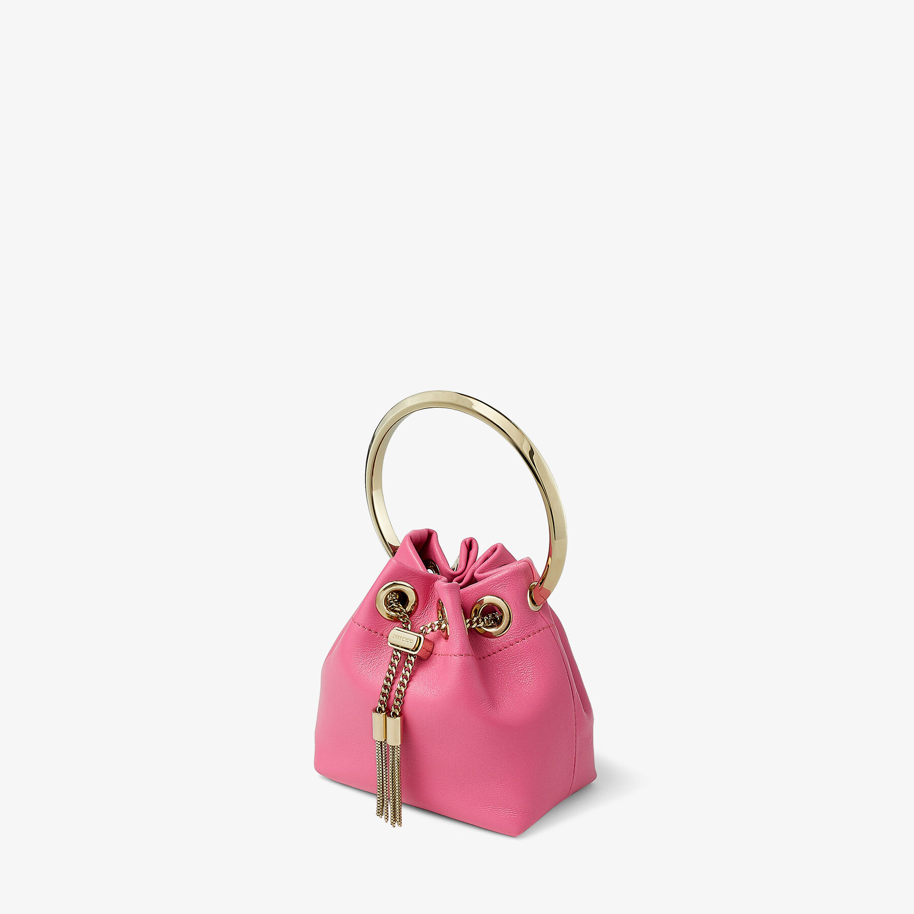 Candy Pink Smooth Nappa Mini Bag MICRO BON BON Summer 2022