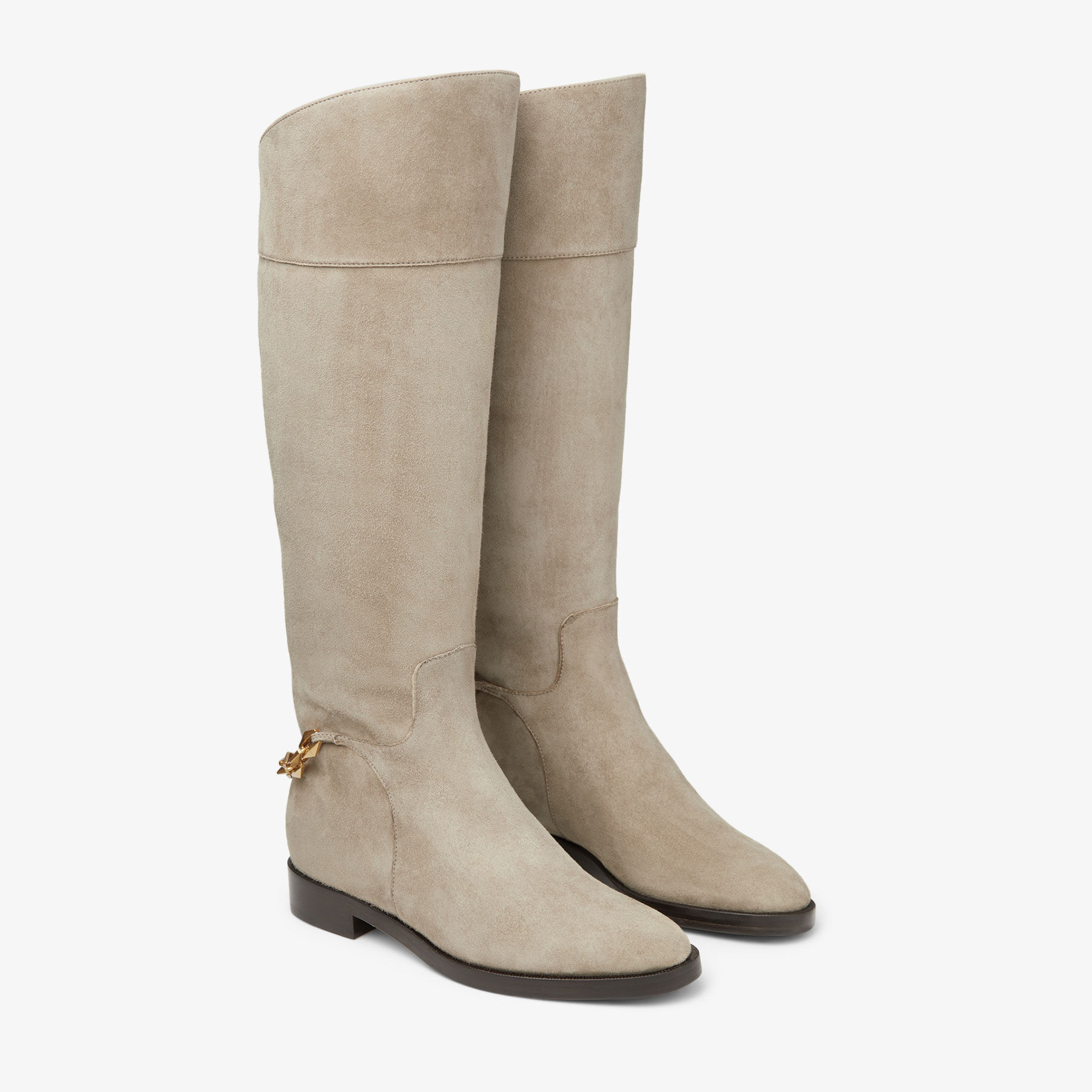 Tan clearance boots flat