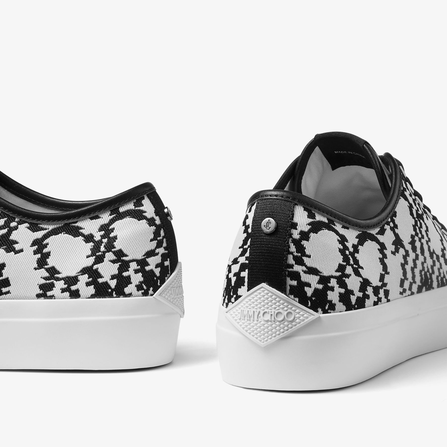 Snake print jimmy choo deals trainers