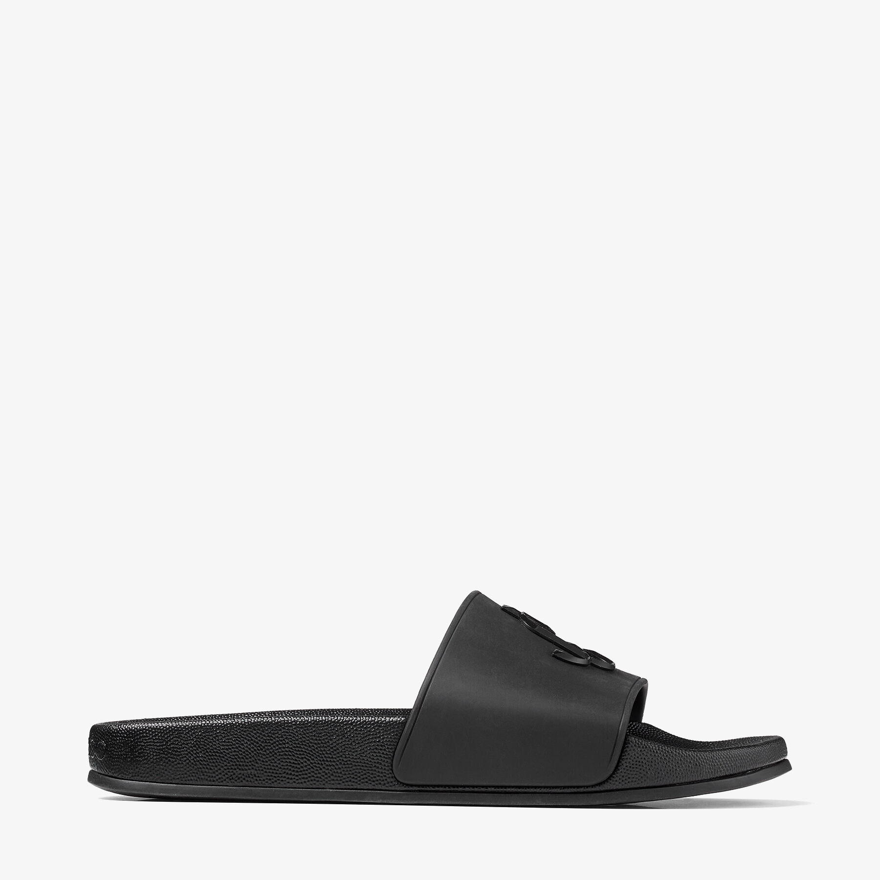 Black rubber slides clearance