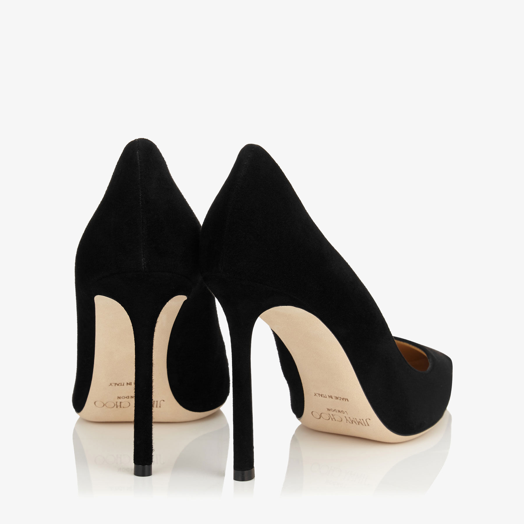 Jimmy Choo Women's 'Ren 100' Suede Heel Shoes: Buy Online at Low Prices in  India - Amazon.in