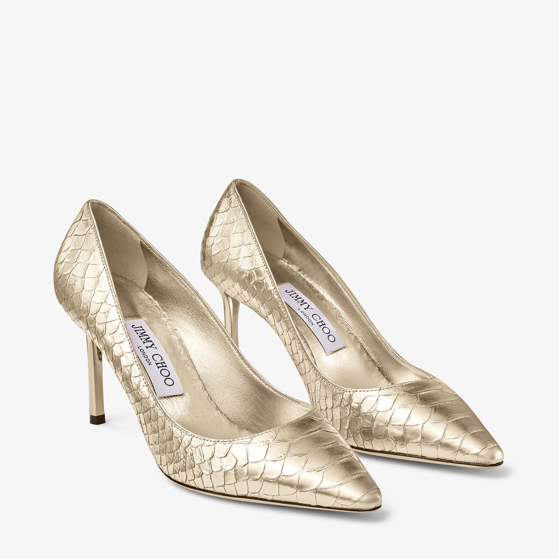 Jimmy choo romy 60 hot sale gold