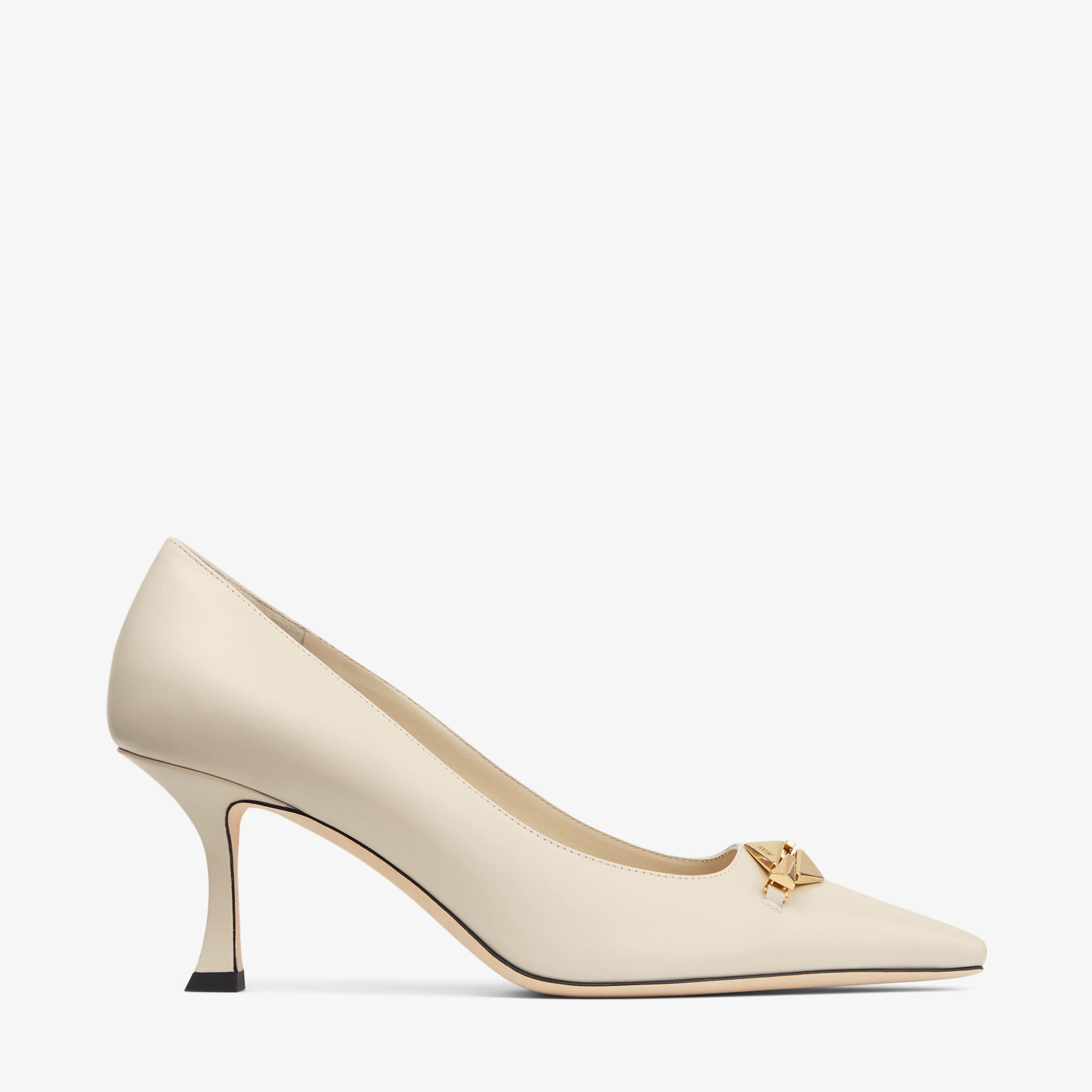 Ryker 70 Bamboo Gold Calf Leather Shoe JIMMY CHOO