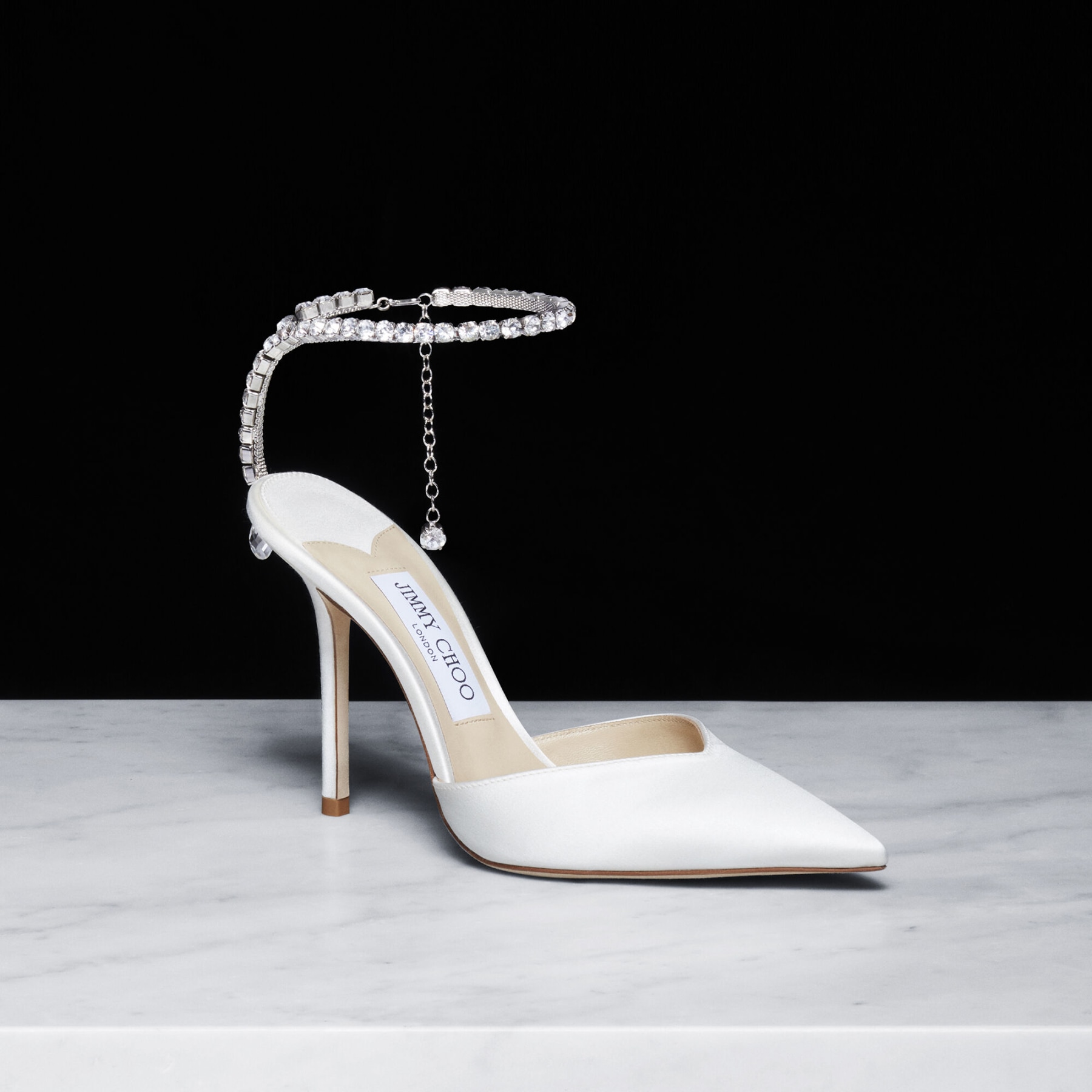 Jimmy Choo 'Romy' 85 Glitter champagne Silver Stiletto Heels Size Eu 35.5  Uk 2.5 | eBay