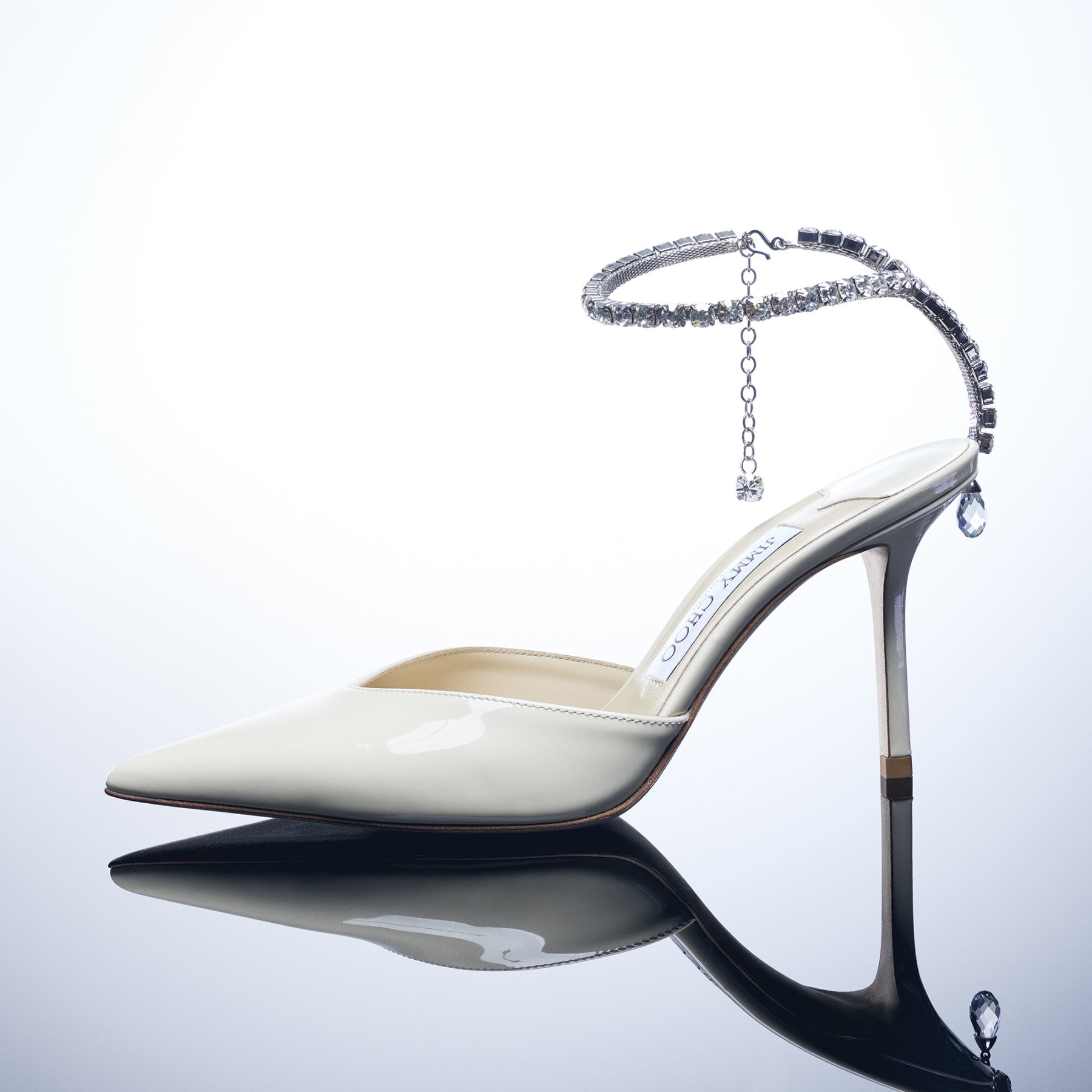 Jimmy choo silver hotsell heels